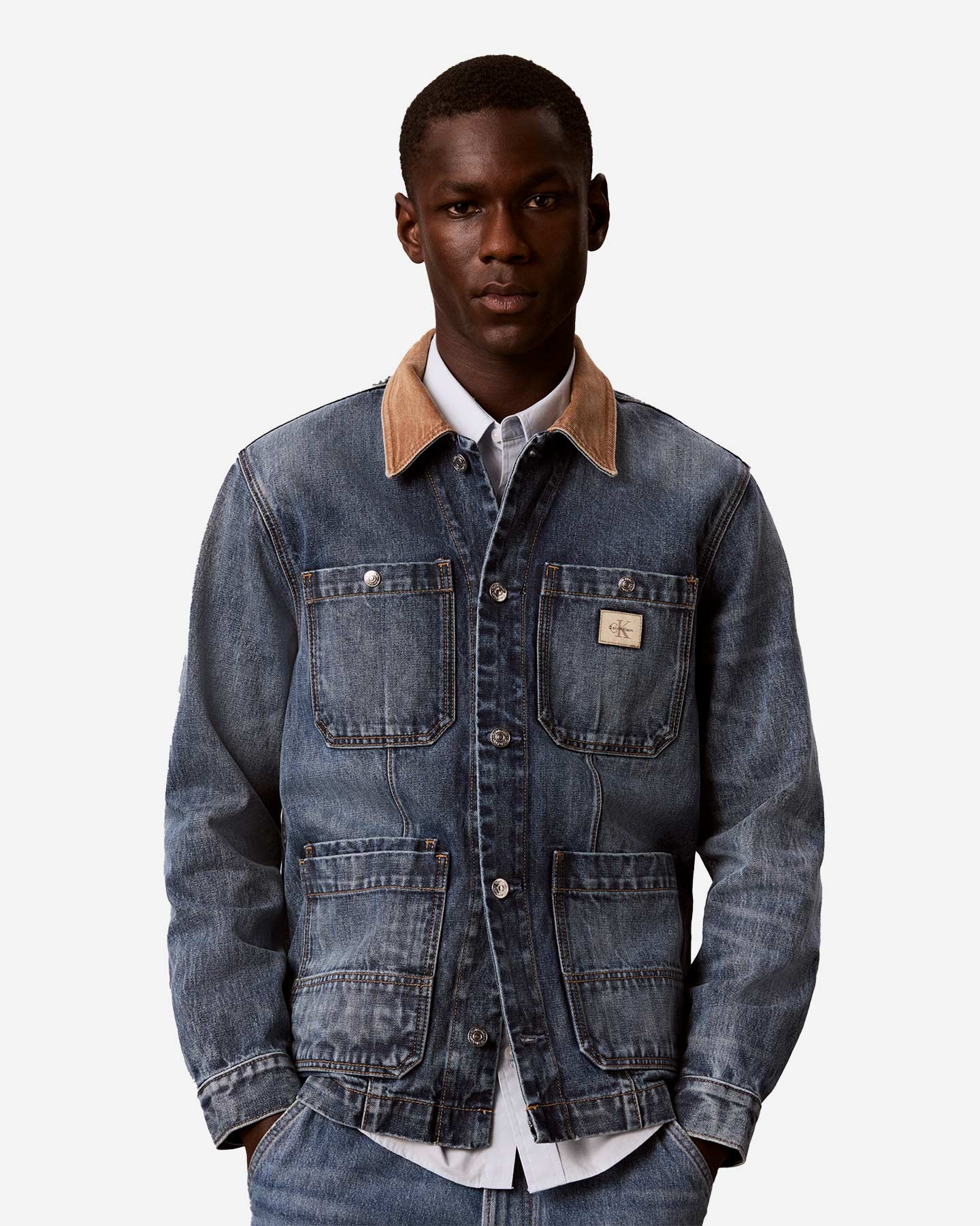 Giubbotto CALVIN KLEIN JEANS CORDUROY M - Denim - 1 | Cisalfa Sport