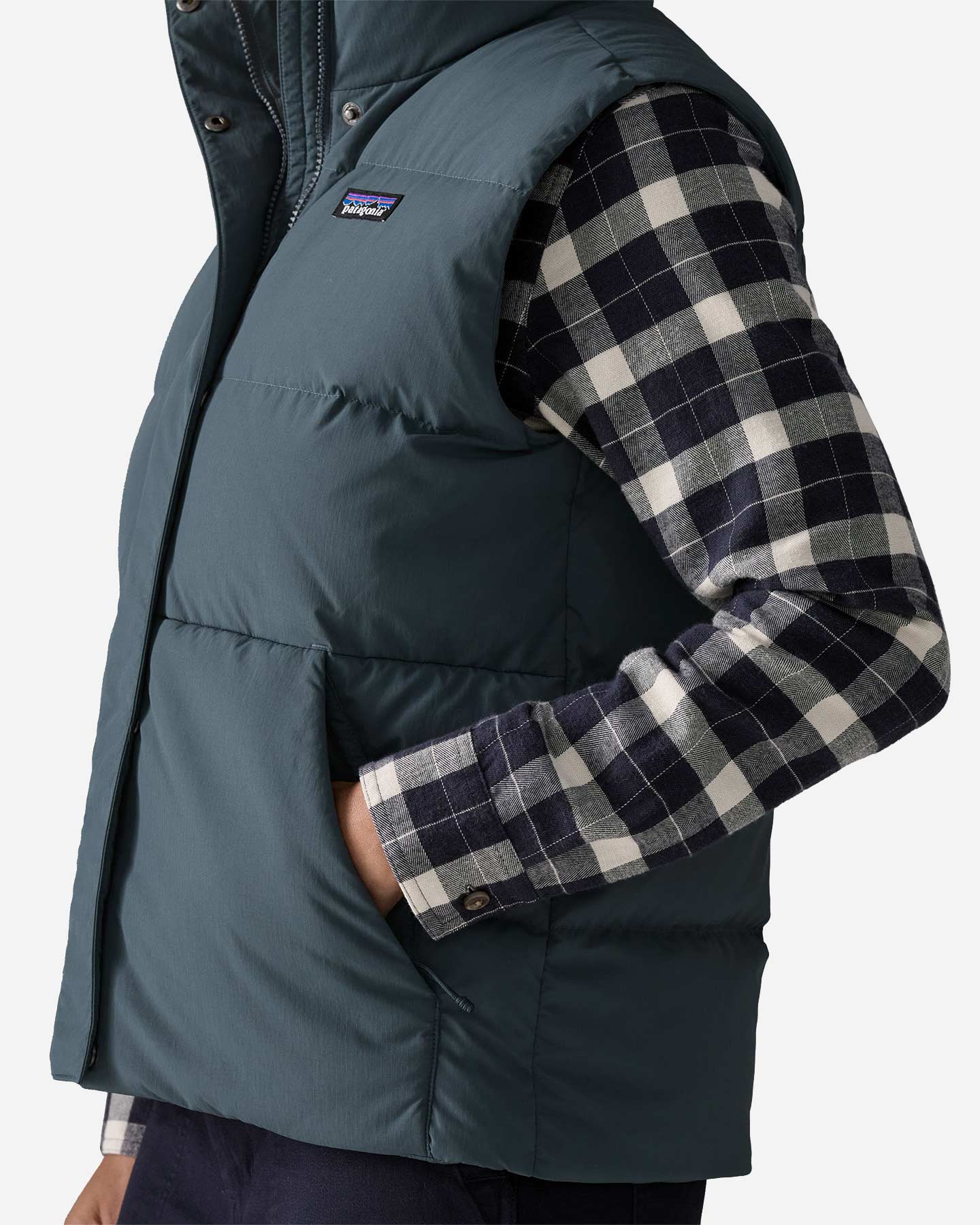 Gilet PATAGONIA SISAR DOWN W - Blu - 3 | Cisalfa Sport