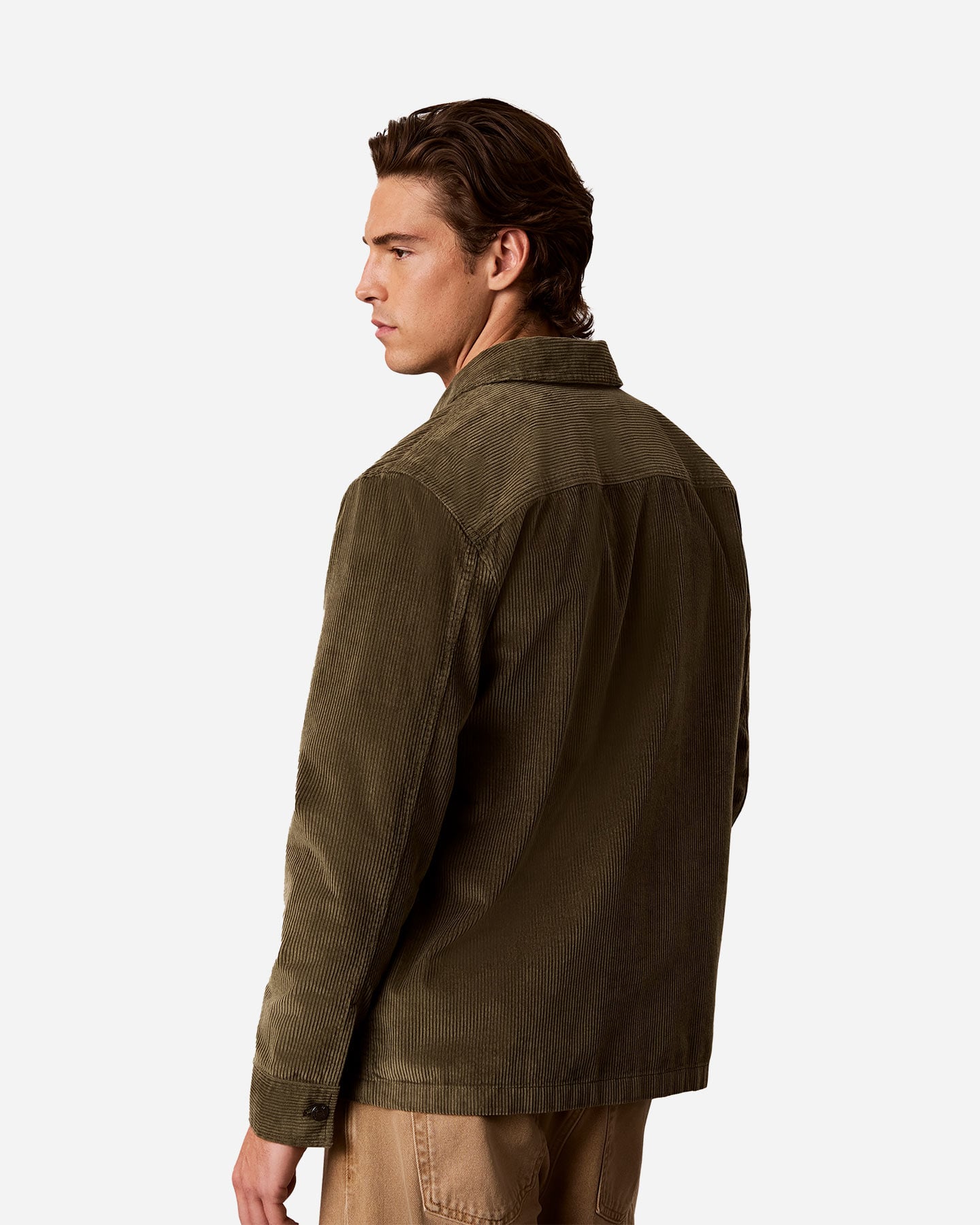 Camicia CALVIN KLEIN JEANS CORDUROY M - Verde - 2 | Cisalfa Sport