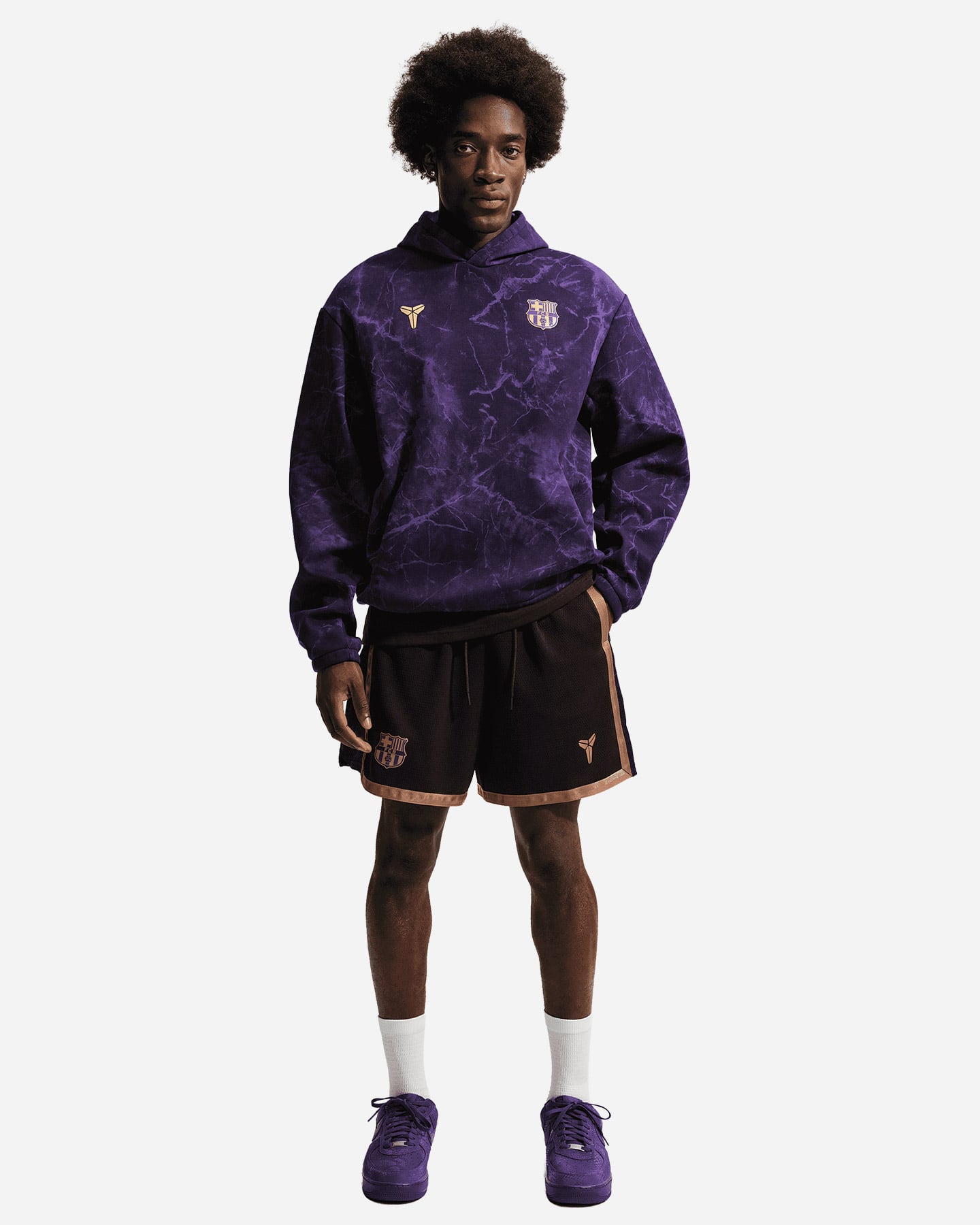 Pantaloncini calcio ufficiali NIKE BARCA KB MAMBA AWAY M - Color mix - 2 | Cisalfa Sport