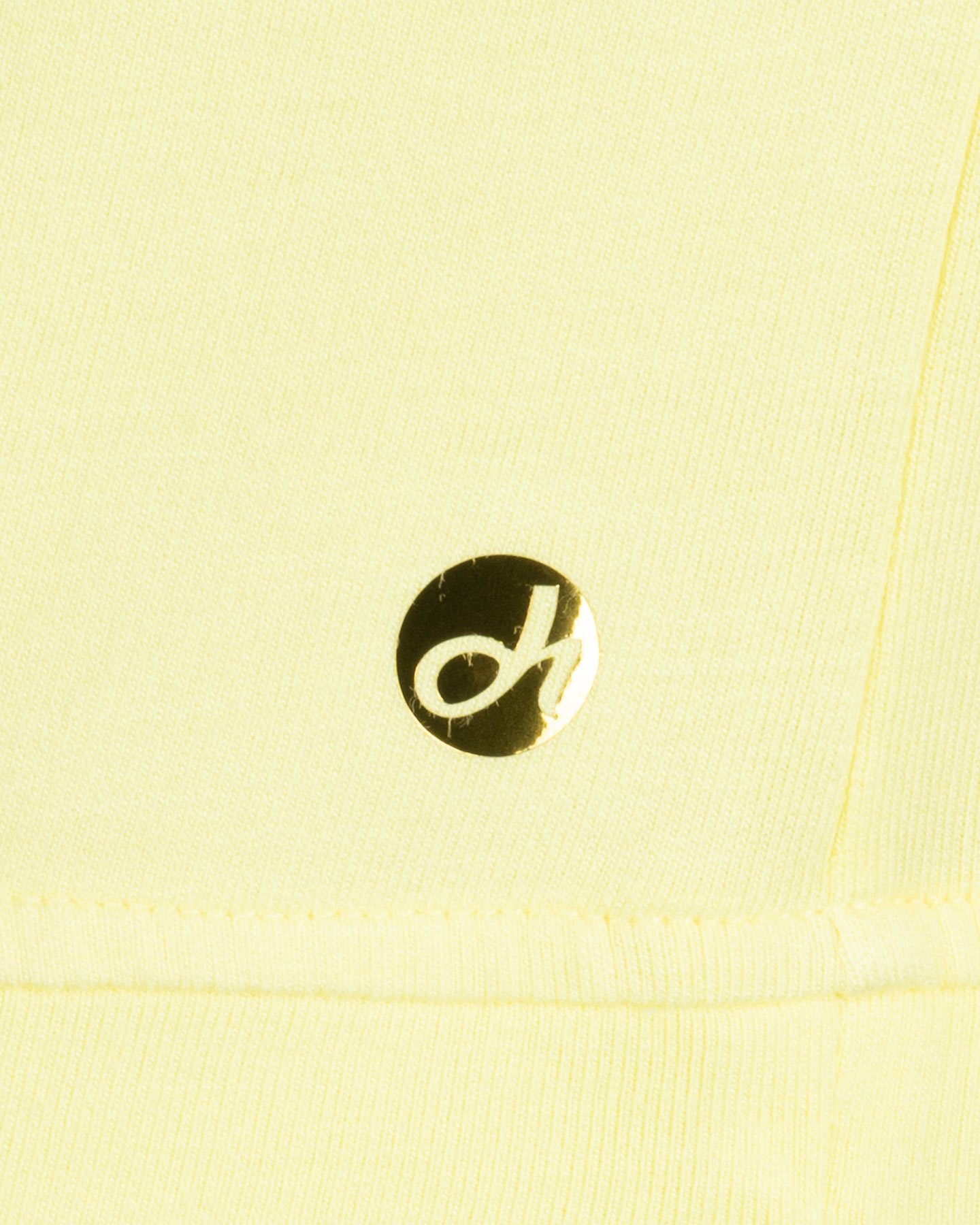Felpa DEHA CROP SMALL LOGO W - Giallo - 2 | Cisalfa Sport