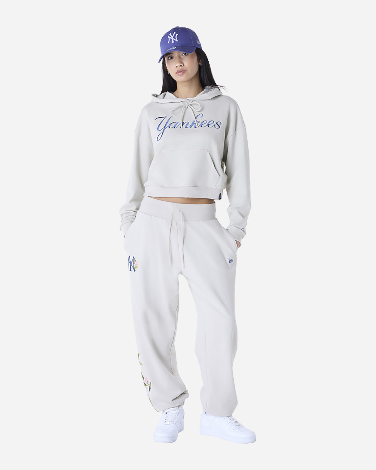 Felpa NEW ERA CROP YANKEES W - Beige - 2 | Cisalfa Sport