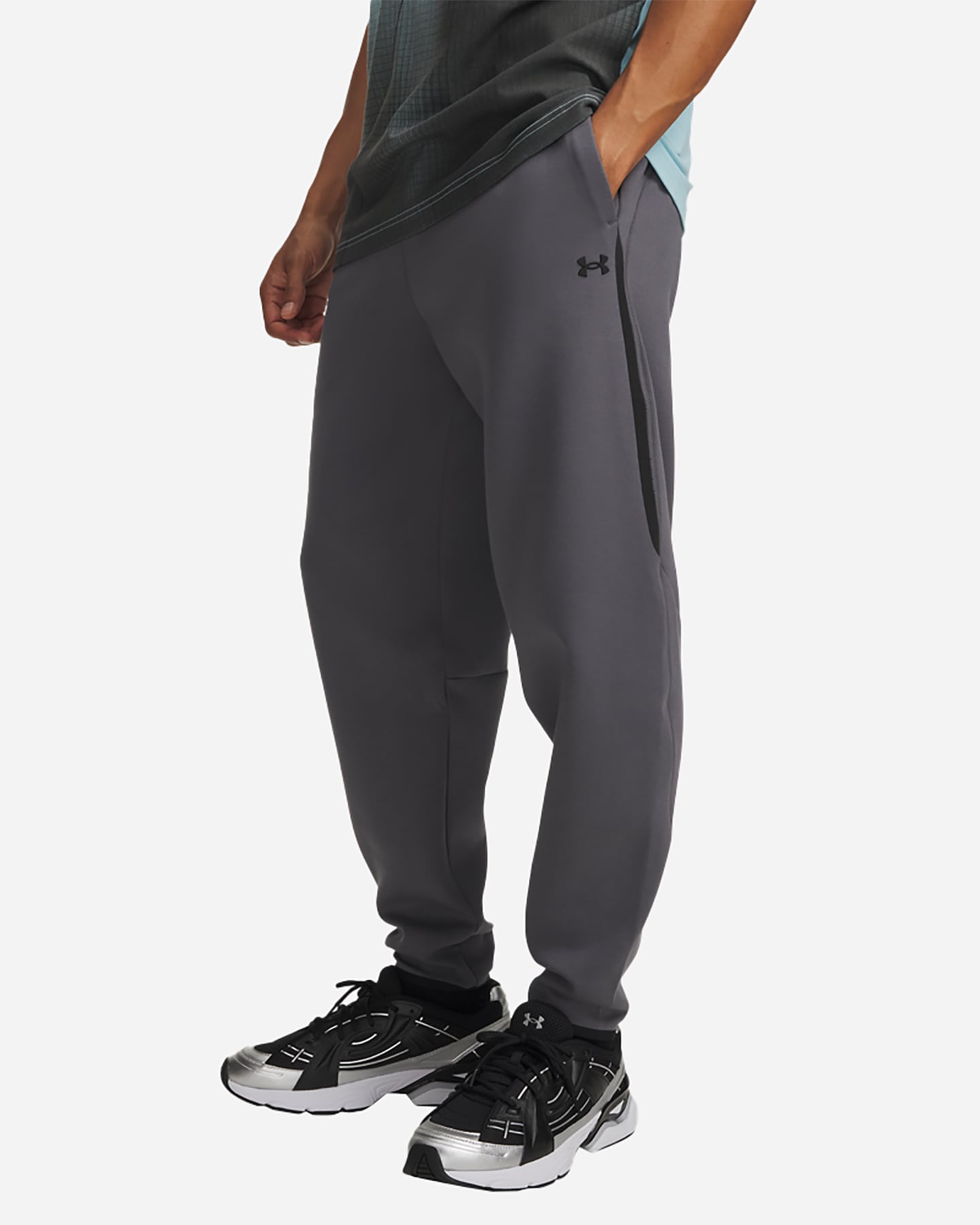 Pantalone UNDER ARMOUR UNSTOPPABLE M - Grigio - 1 | Cisalfa Sport