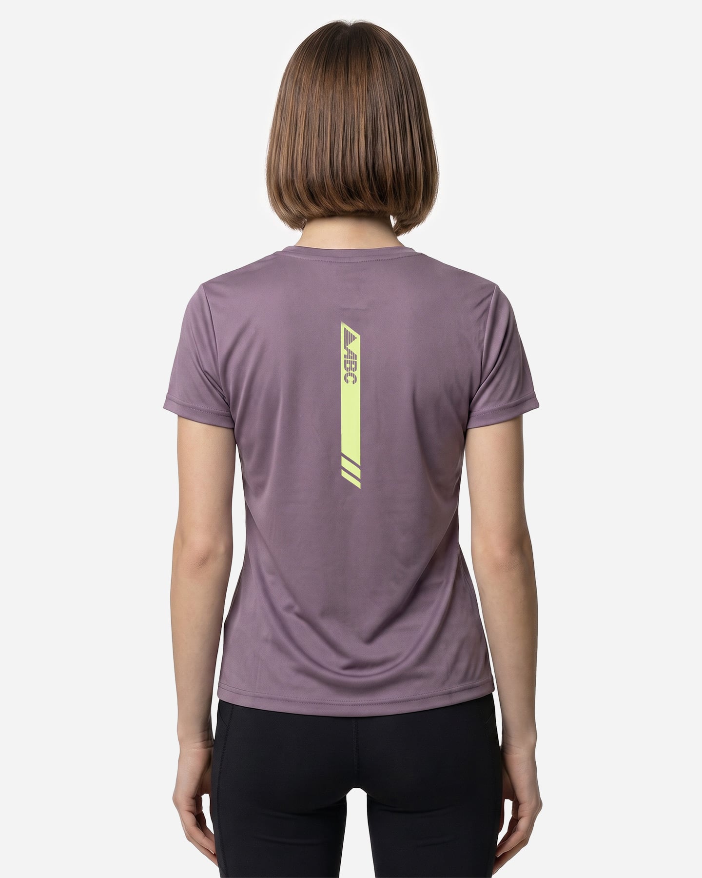 T-shirt running ABC TECH W - Viola - 3 | Cisalfa Sport