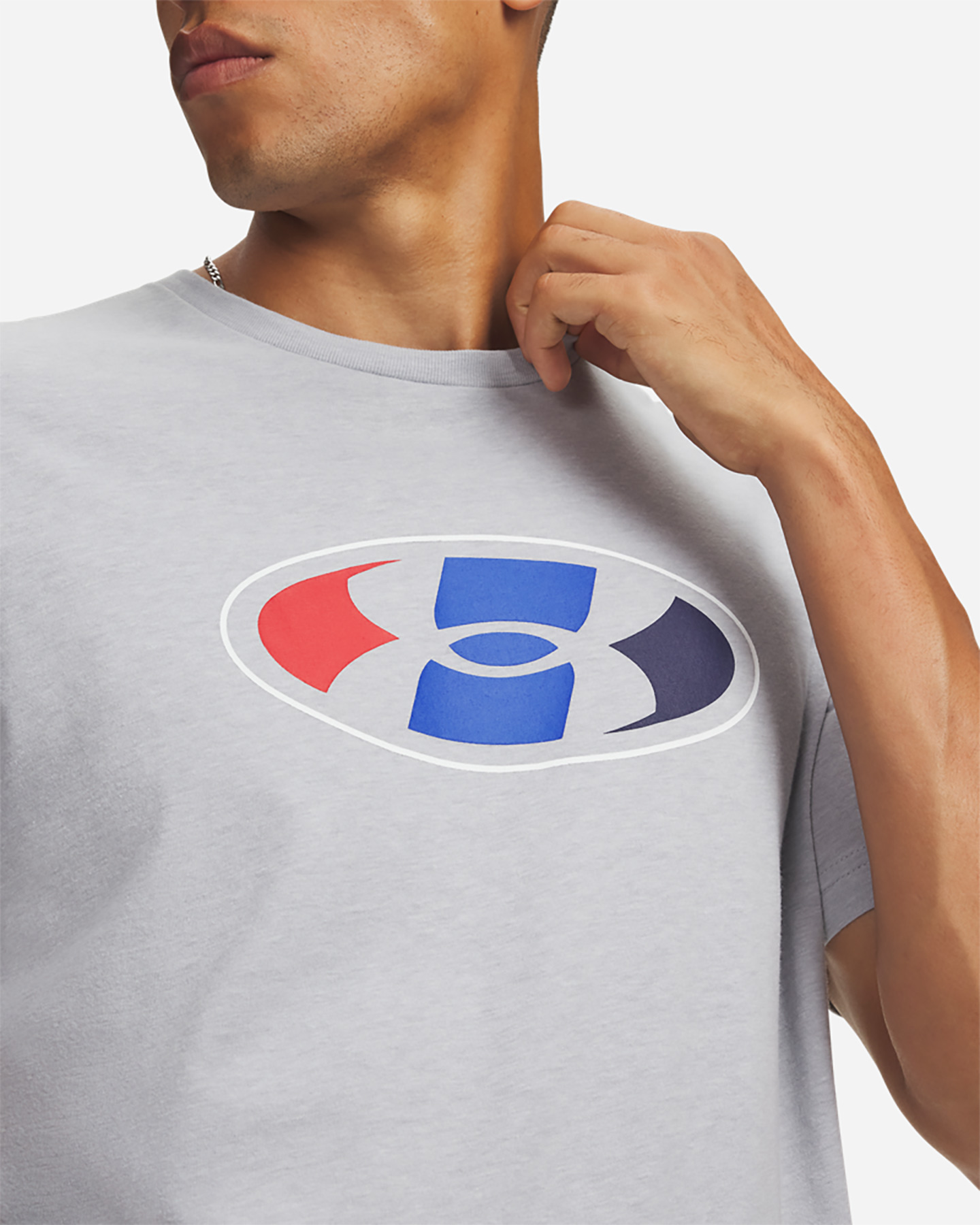 T-shirt UNDER ARMOUR LOCKERTAG M - Grigio - 2 | Cisalfa Sport