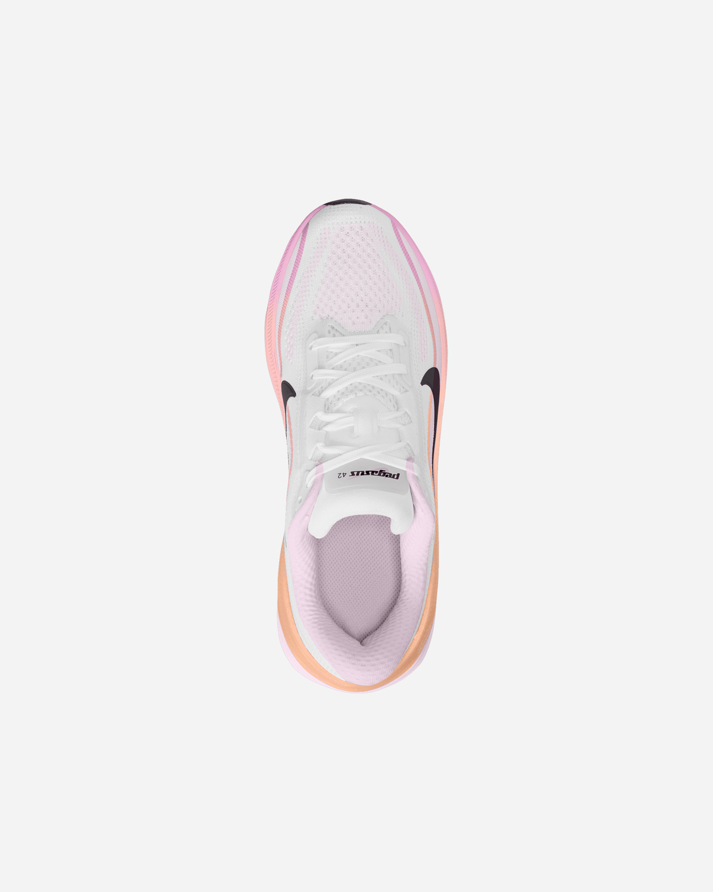 Scarpe running NIKE AIR ZOOM PEGASUS 42 GS JR - Bianco - 2 | Cisalfa Sport