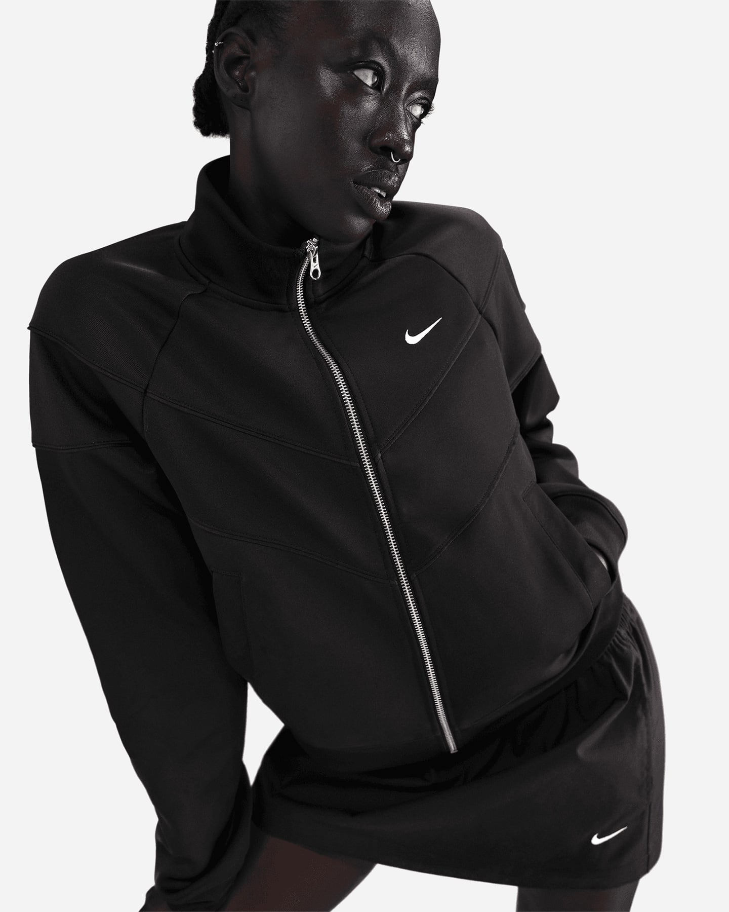 Felpa NIKE TRIACETATO MODERN W - Nero - 3 | Cisalfa Sport
