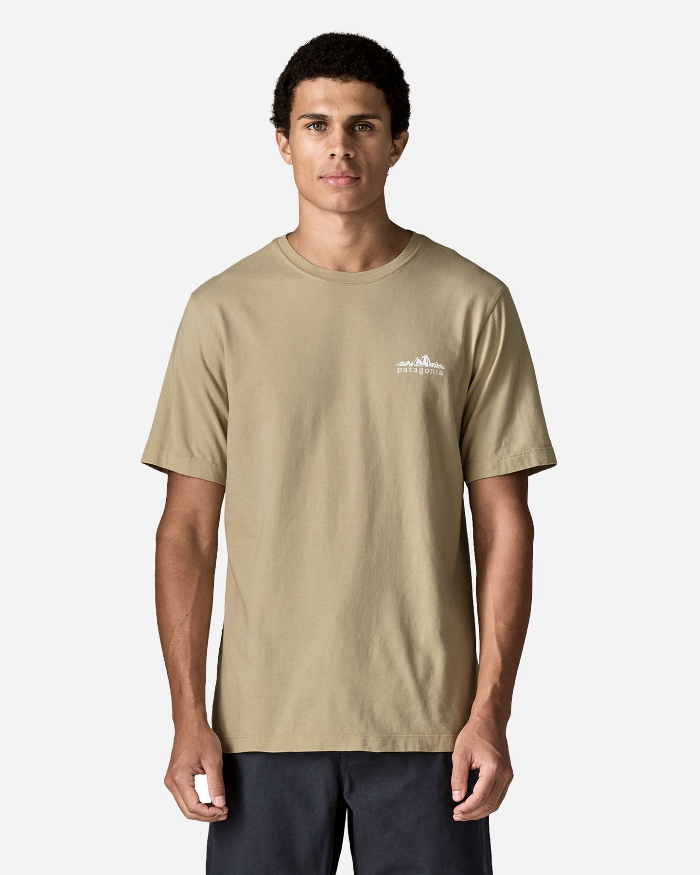 T-shirt PATAGONIA FITZ ROY FOOTHILLS M - Beige - 2 | Cisalfa Sport