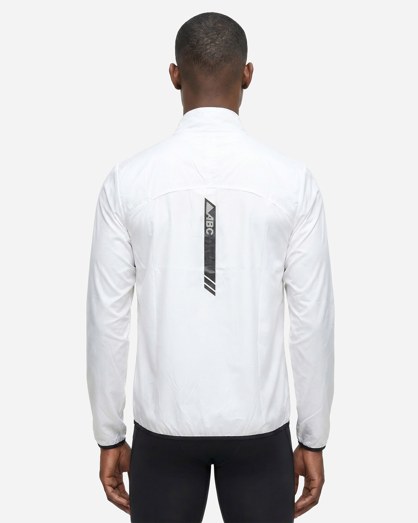 Giacca running ABC TECH M - Bianco - 3 | Cisalfa Sport