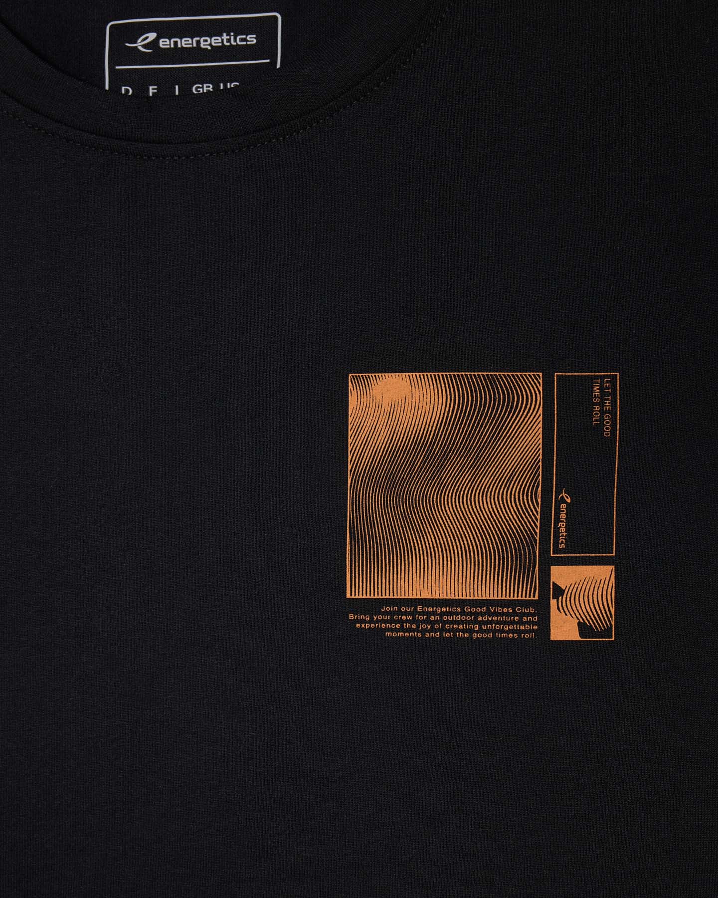 T-shirt ENERGETICS BOX PETTO JR - Nero - 2 | Cisalfa Sport
