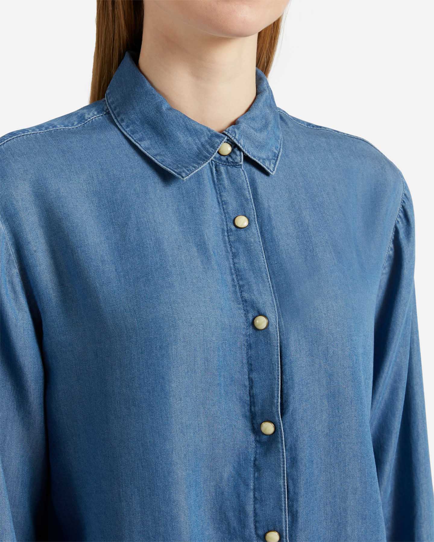 Camicia MISTRAL ESSENTIAL W - Denim - 4 | Cisalfa Sport