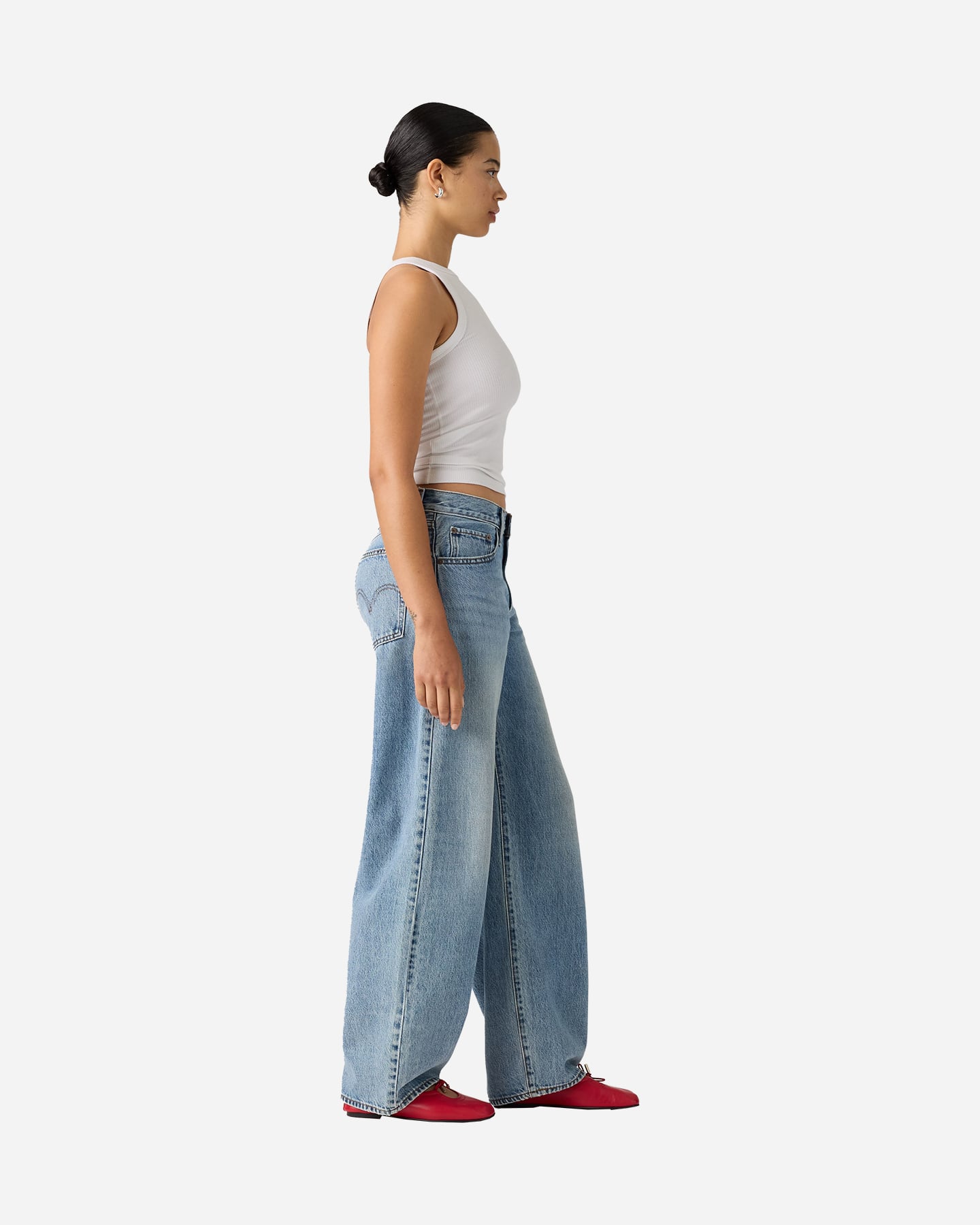 Jeans LEVI'S MIDDY BALLOON L32 W - Denim - 3 | Cisalfa Sport