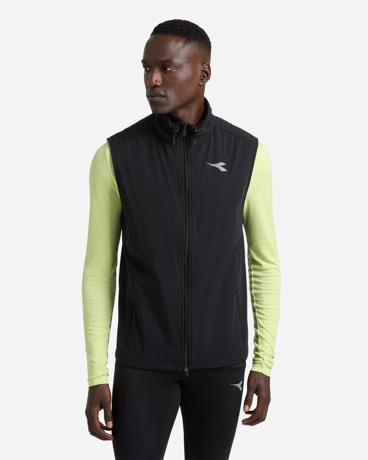 Giacca running DIADORA CLASSIC M - Nero - 1 | Cisalfa Sport