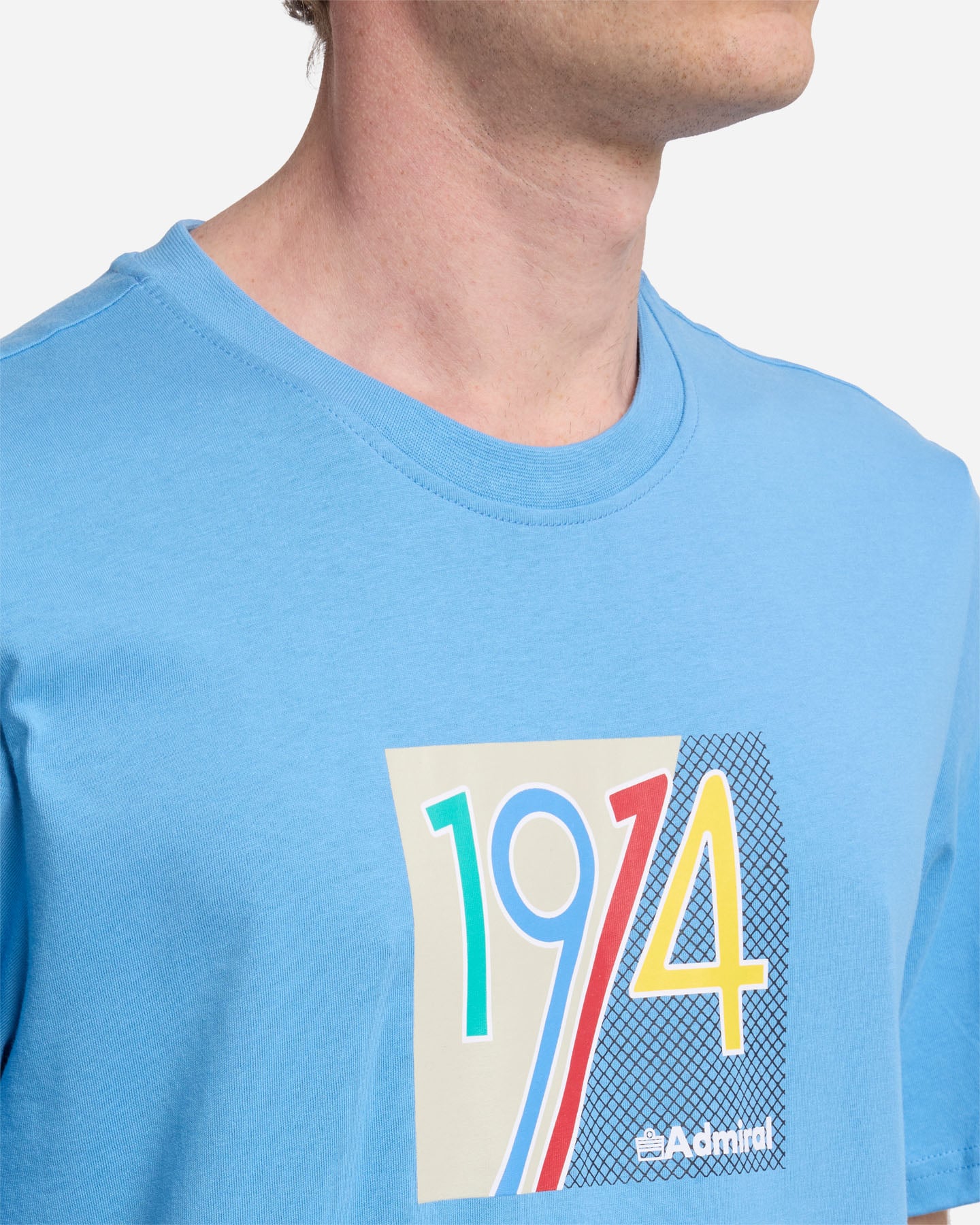 T-shirt ADMIRAL ESSENTIAL COLLEGE M - Azzurro - 5 | Cisalfa Sport