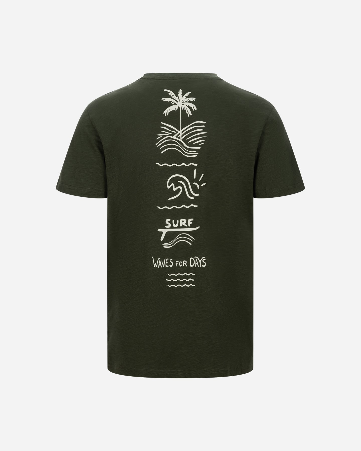T-shirt MISTRAL ICONIC WAVE M - Verde - 1 | Cisalfa Sport