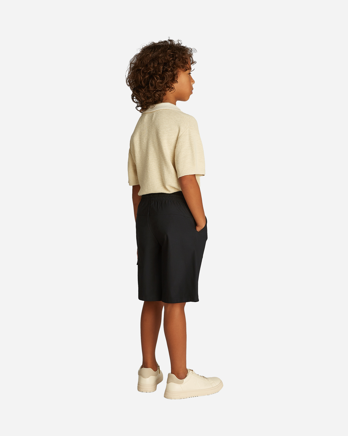 Bermuda CALVIN KLEIN JEANS CARGO JR - Nero - 3 | Cisalfa Sport