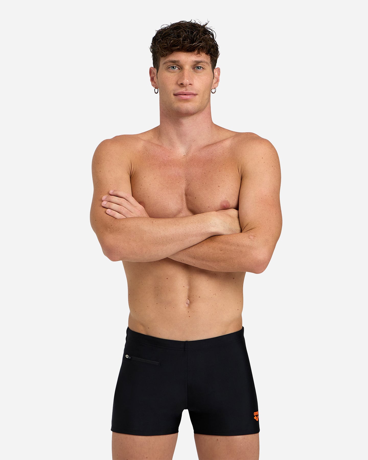 Short piscina ARENA ZIP M - Nero - 2 | Cisalfa Sport