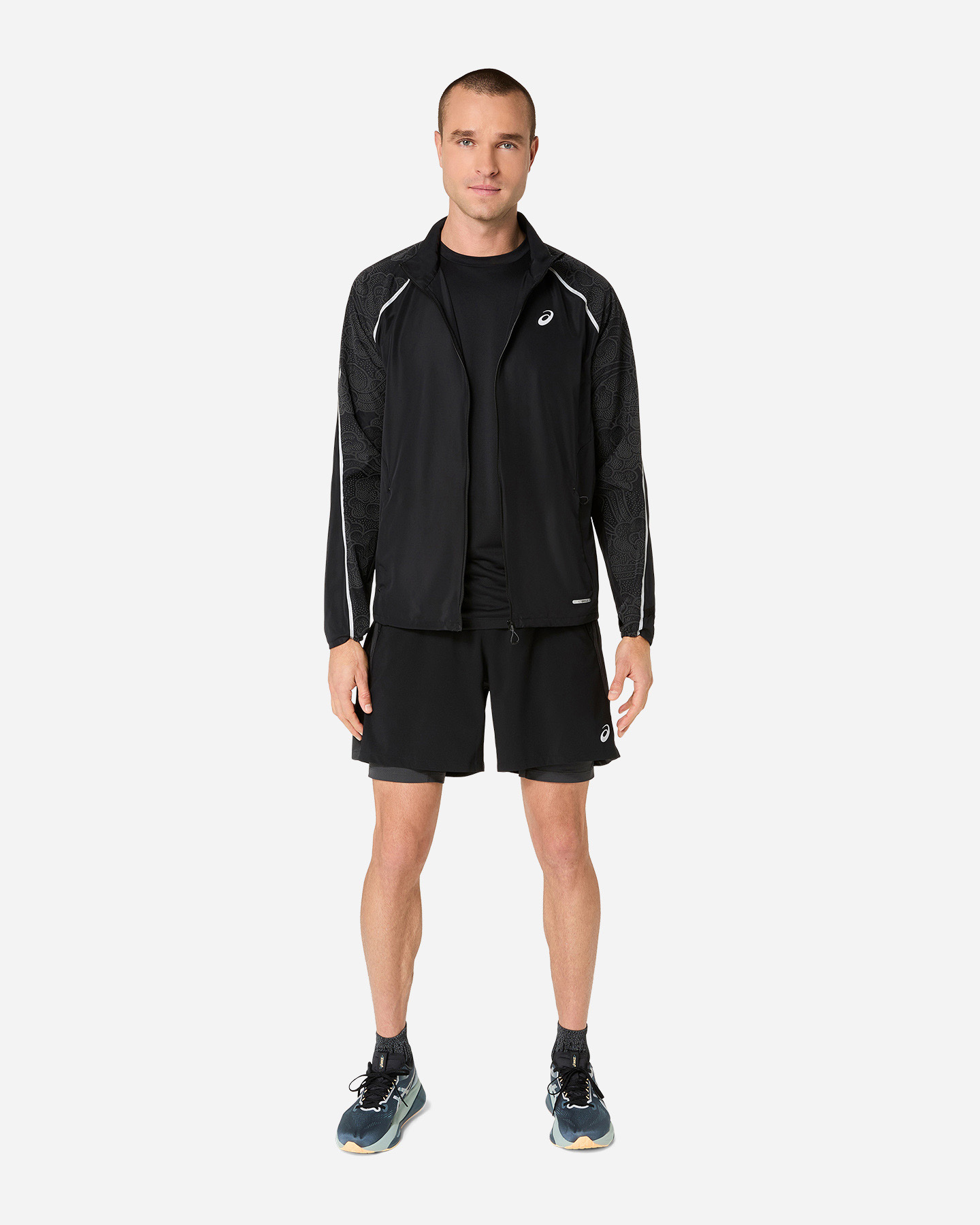 T-shirt running ASICS ROAD LITE-SHOW M - Nero - 2 | Cisalfa Sport