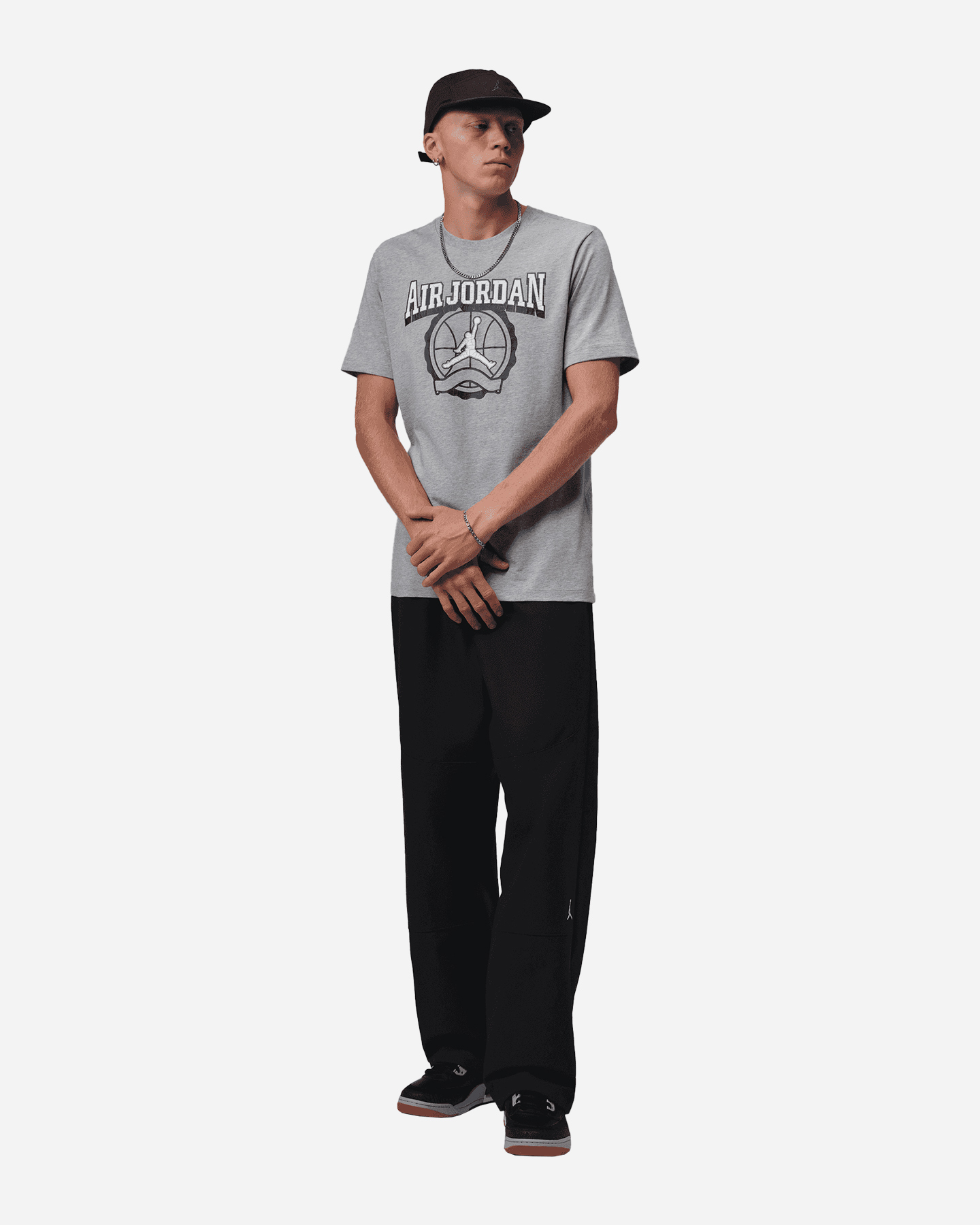 Maglia basket NIKE JORDAN VARSITY AJ23 M - Grigio - 2 | Cisalfa Sport