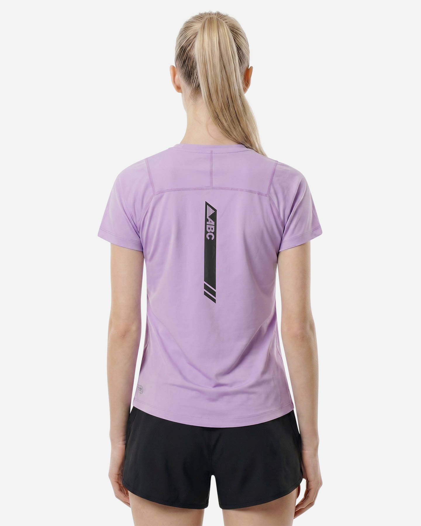 T-shirt running ABC TECH W - Viola - 3 | Cisalfa Sport
