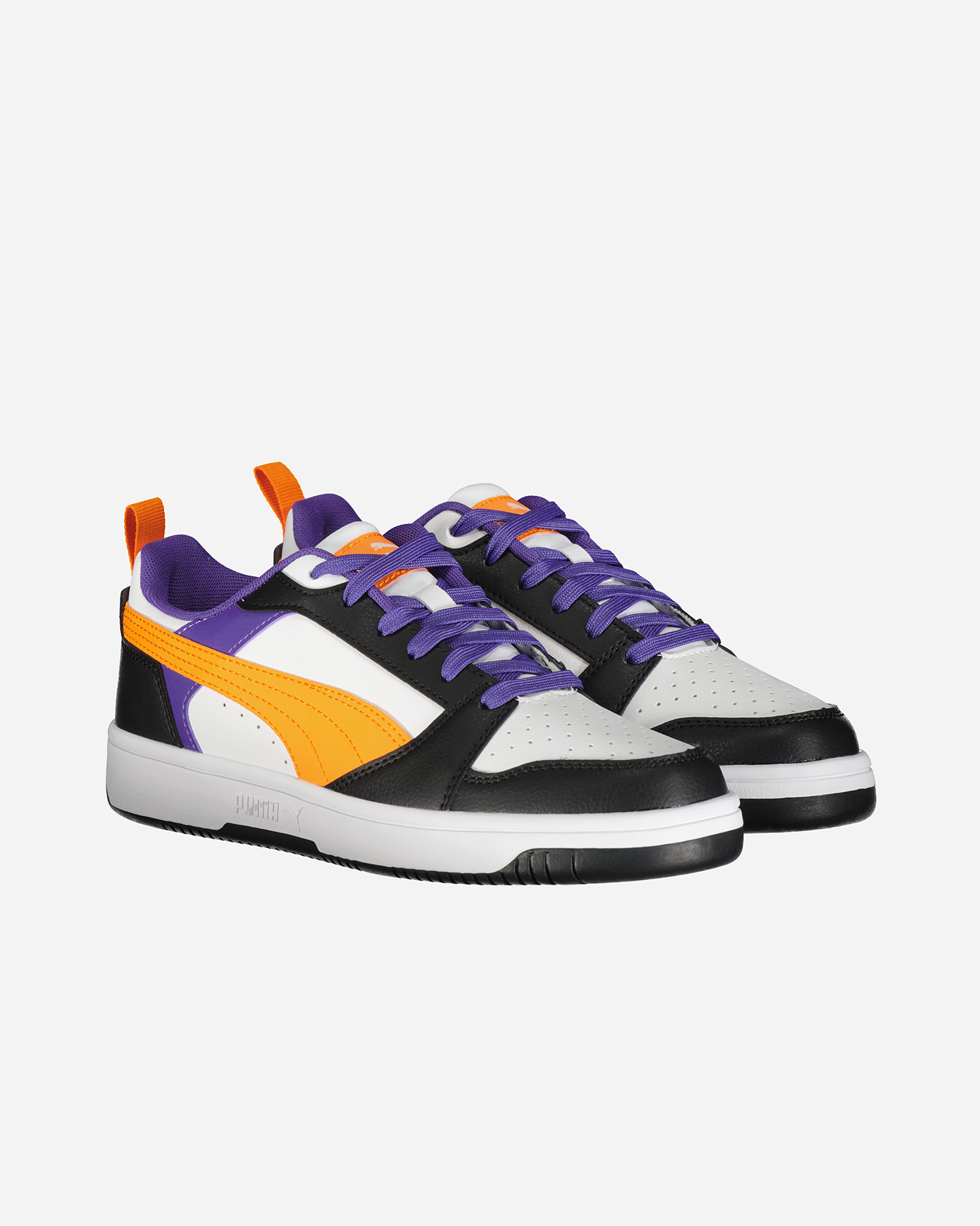 Scarpe sneakers PUMA REBOUND V6 LO GS JR - Arancione - 1 | Cisalfa Sport