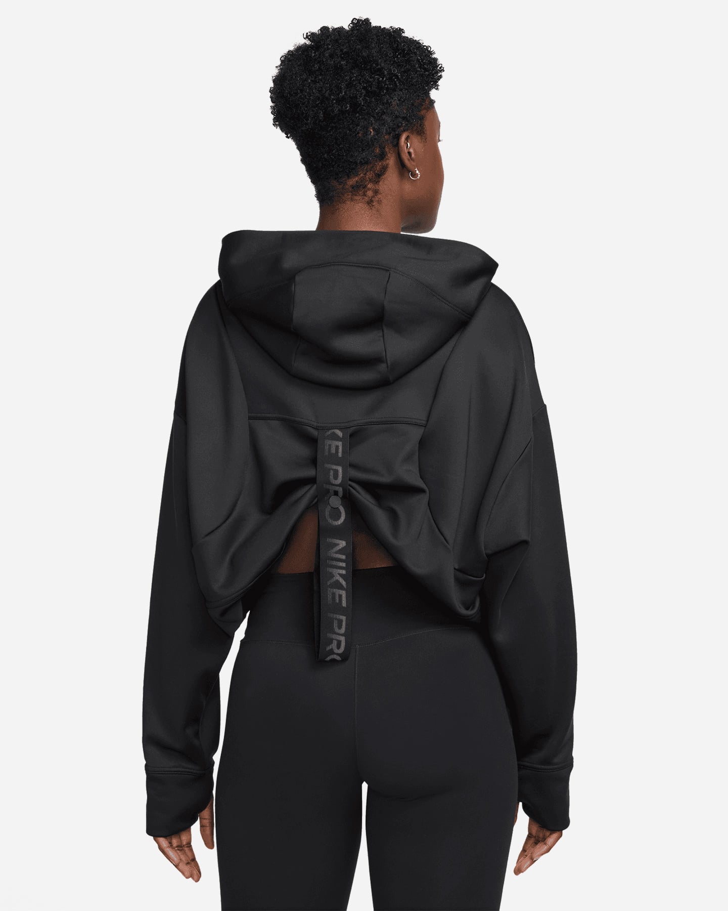 Felpa training NIKE PRO GRX W - Nero - 1 | Cisalfa Sport