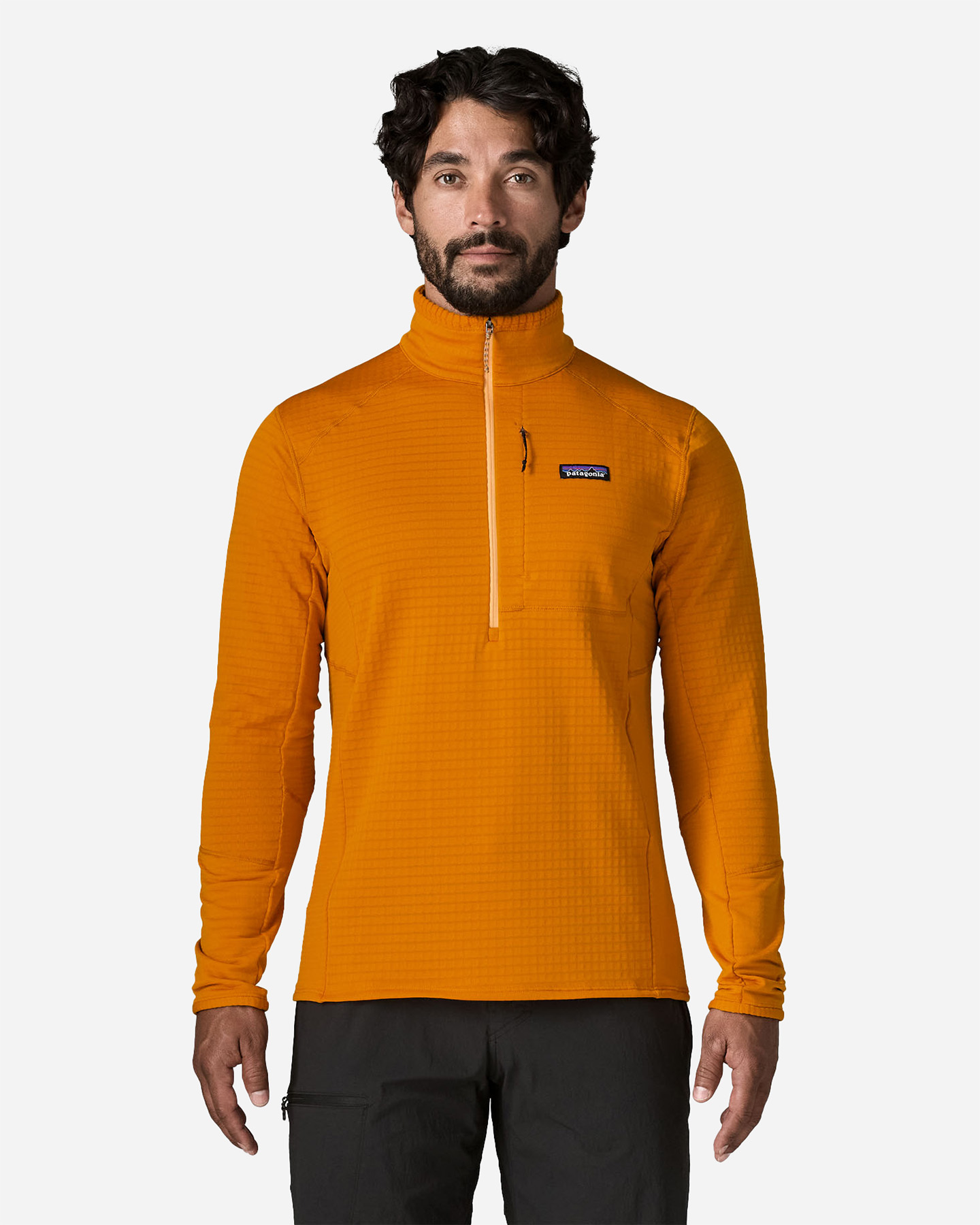 Pile PATAGONIA R1 M - Arancione - 1 | Cisalfa Sport