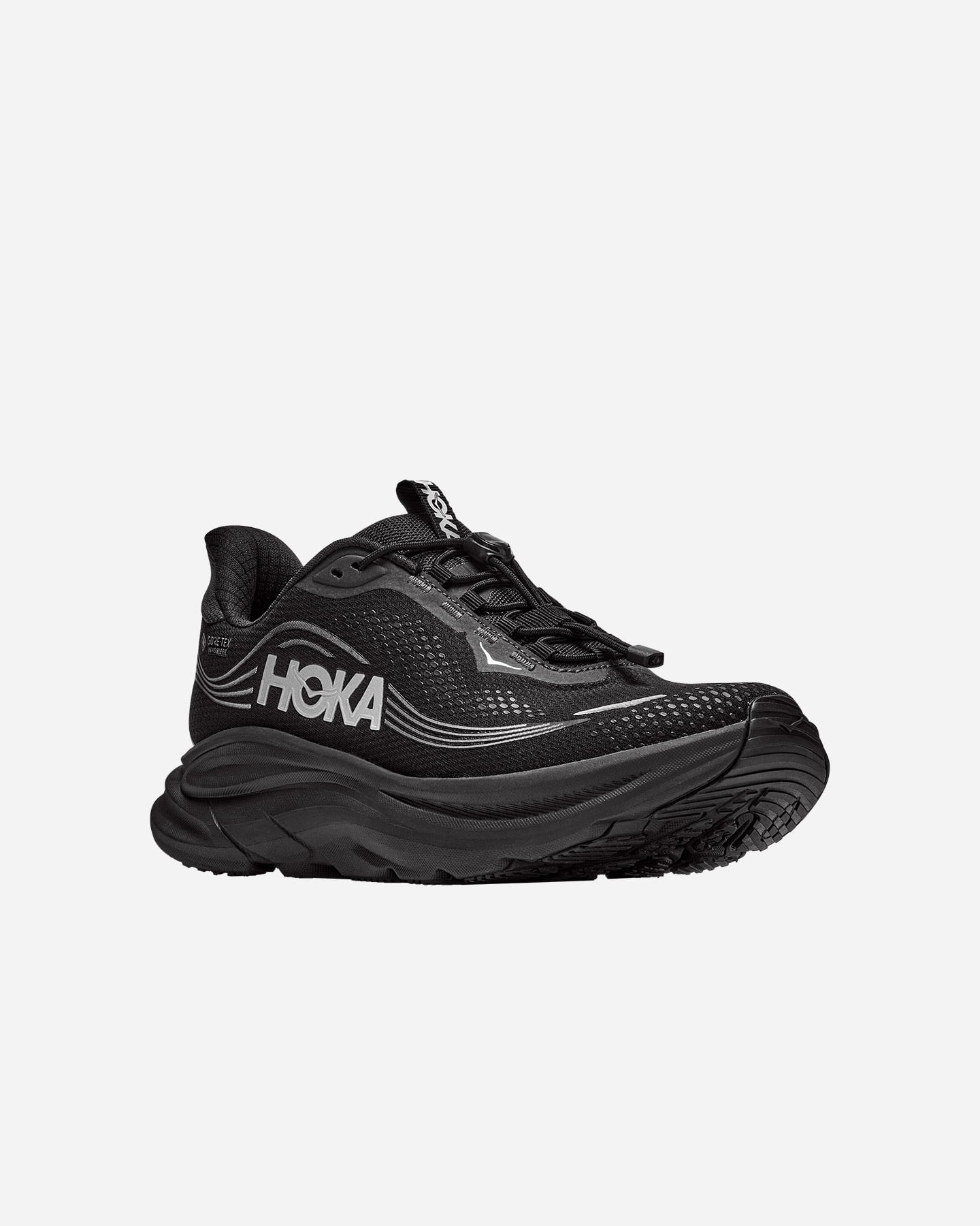 Scarpe running HOKA CLIFTON 11 GTX WIDE M - Nero - 1 | Cisalfa Sport