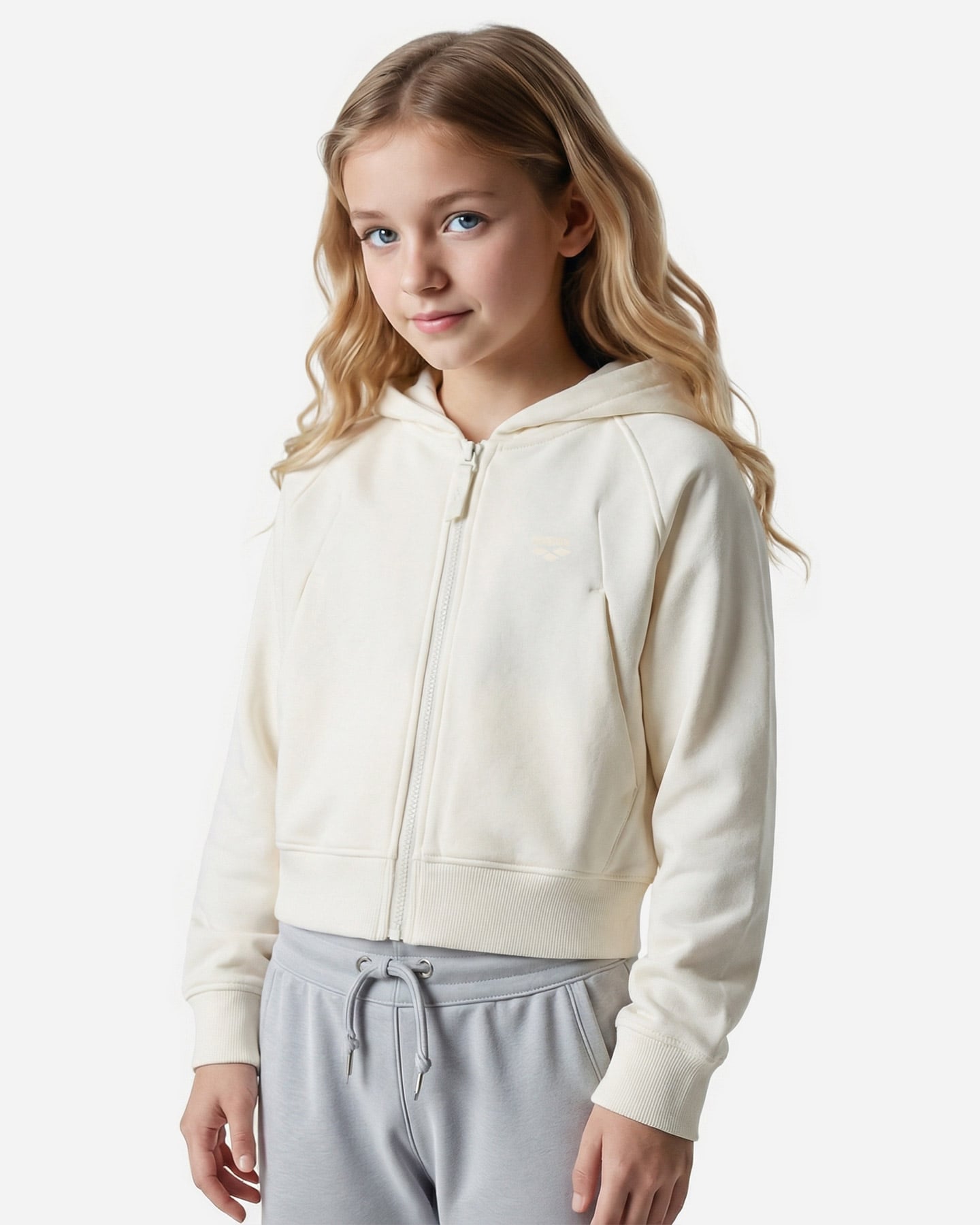 Felpa ARENA ATHLETIC PROGRESS JR - Beige - 2 | Cisalfa Sport