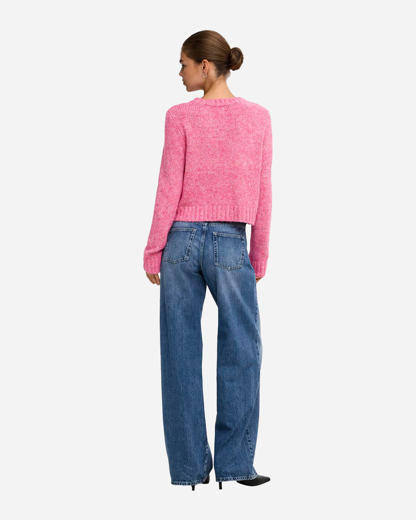 Maglione ONLY SMILLA SCRIPT LOVE W - Fucsia - 4 | Cisalfa Sport