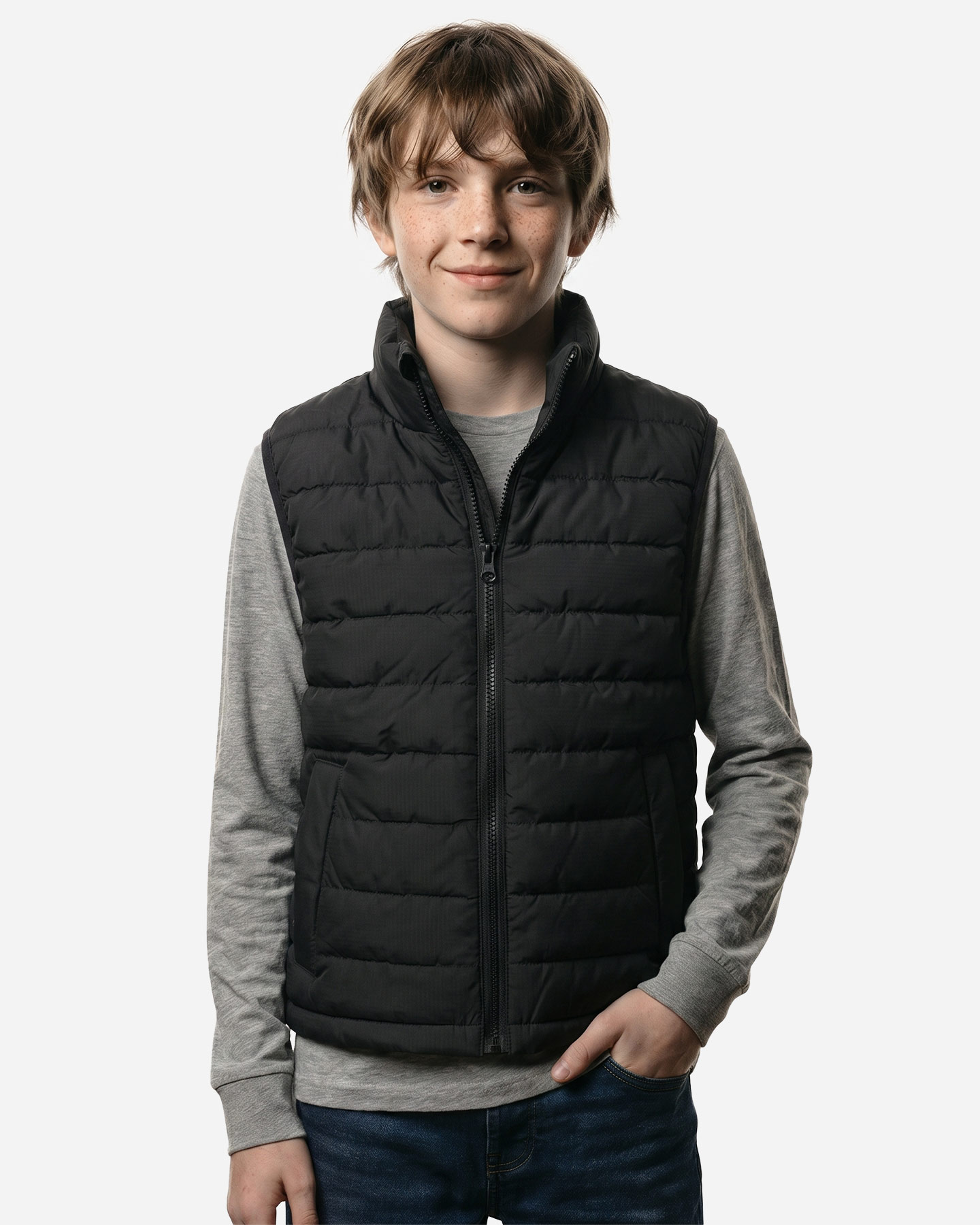 Gilet ADMIRAL ULTRALIGHT JR - Nero - 2 | Cisalfa Sport
