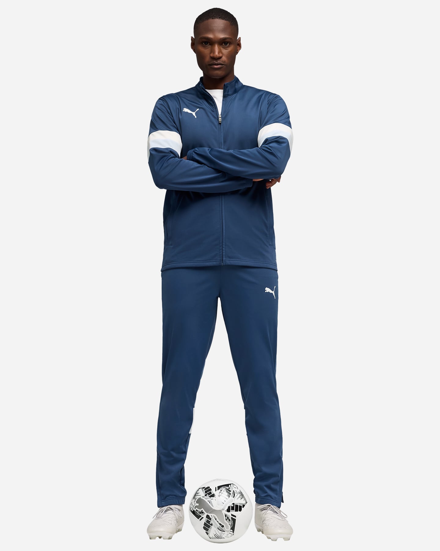 Tuta calcio PUMA INDIVIDUALRISE M - Blu - 3 | Cisalfa Sport