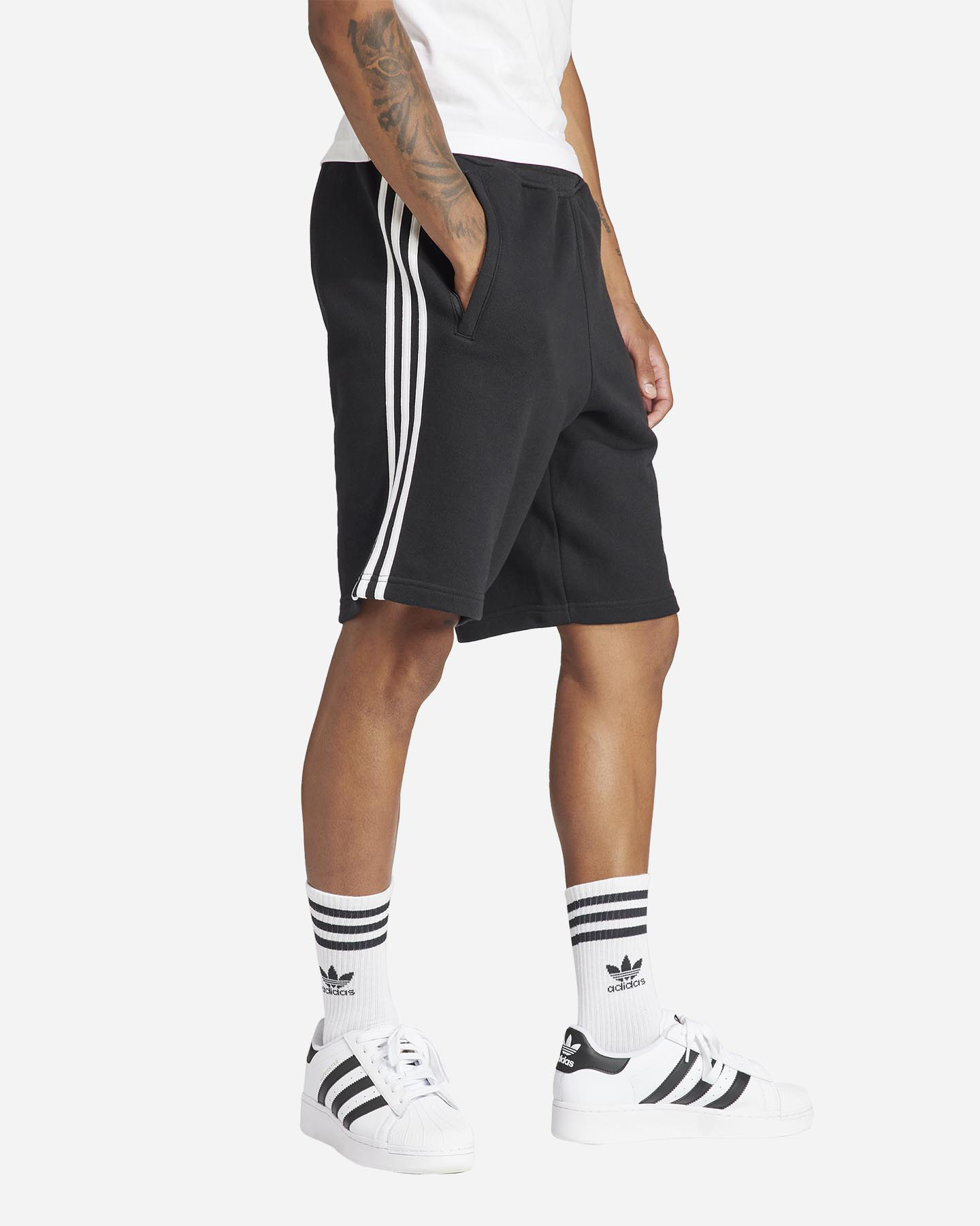 Bermuda ADIDAS 3STRIPES M - Nero - 3 | Cisalfa Sport