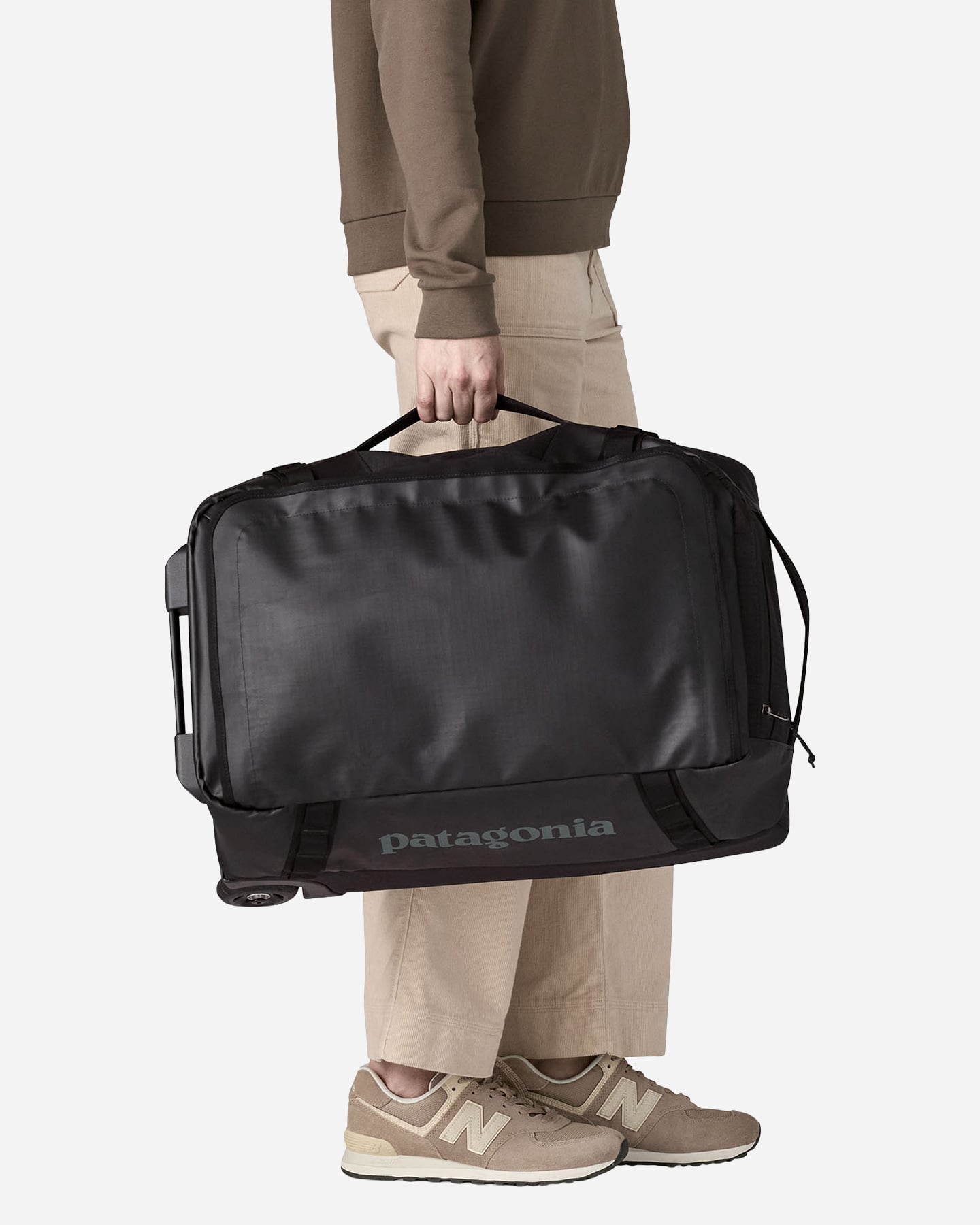 Trolley PATAGONIA BLACK HOLE WHEELED DUFFEL 40L - Nero - 4 | Cisalfa Sport