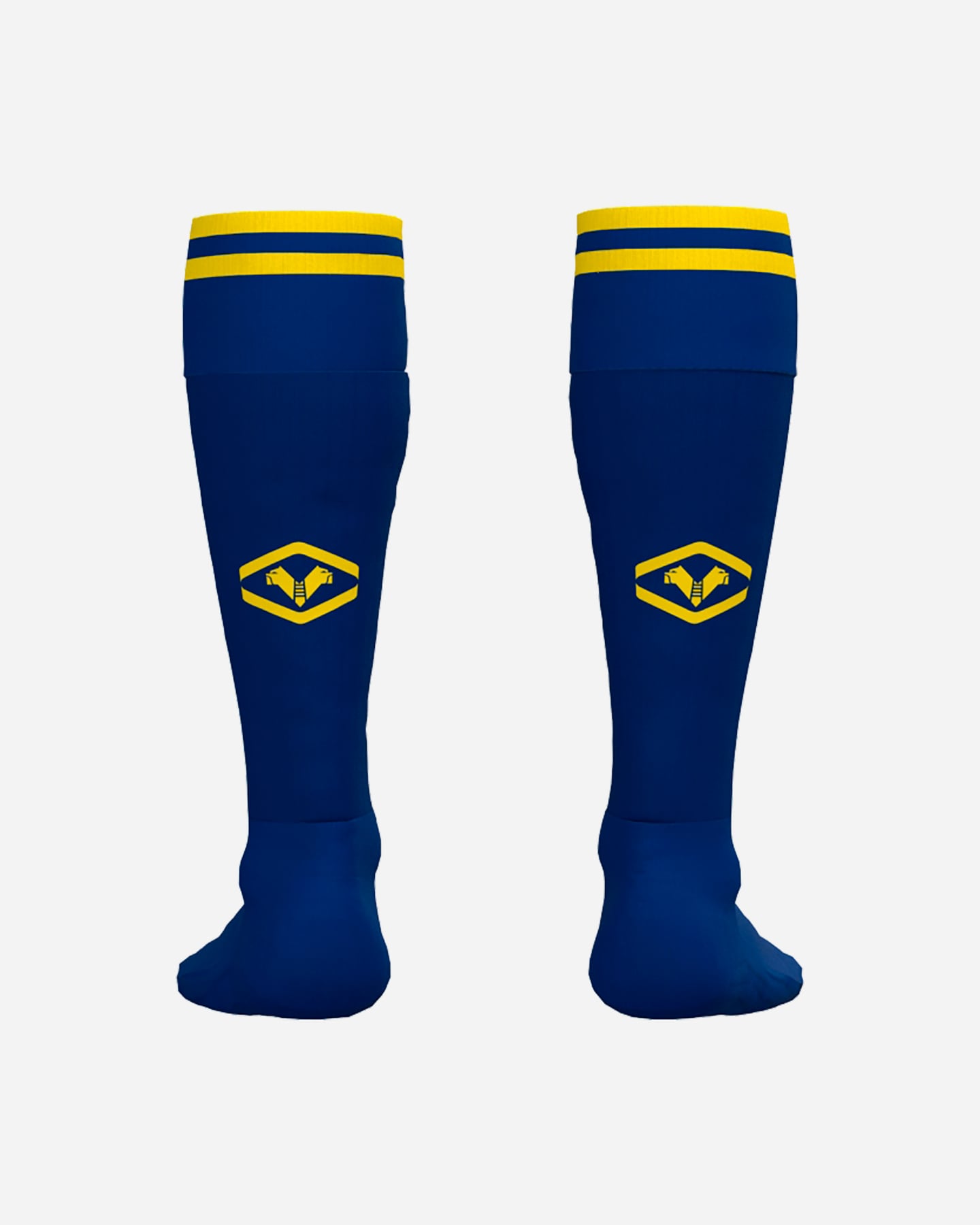 Calzettoni calcio ufficiali JOMA HELLAS VERONA HOME 24-25 M - Color mix - 3 | Cisalfa Sport
