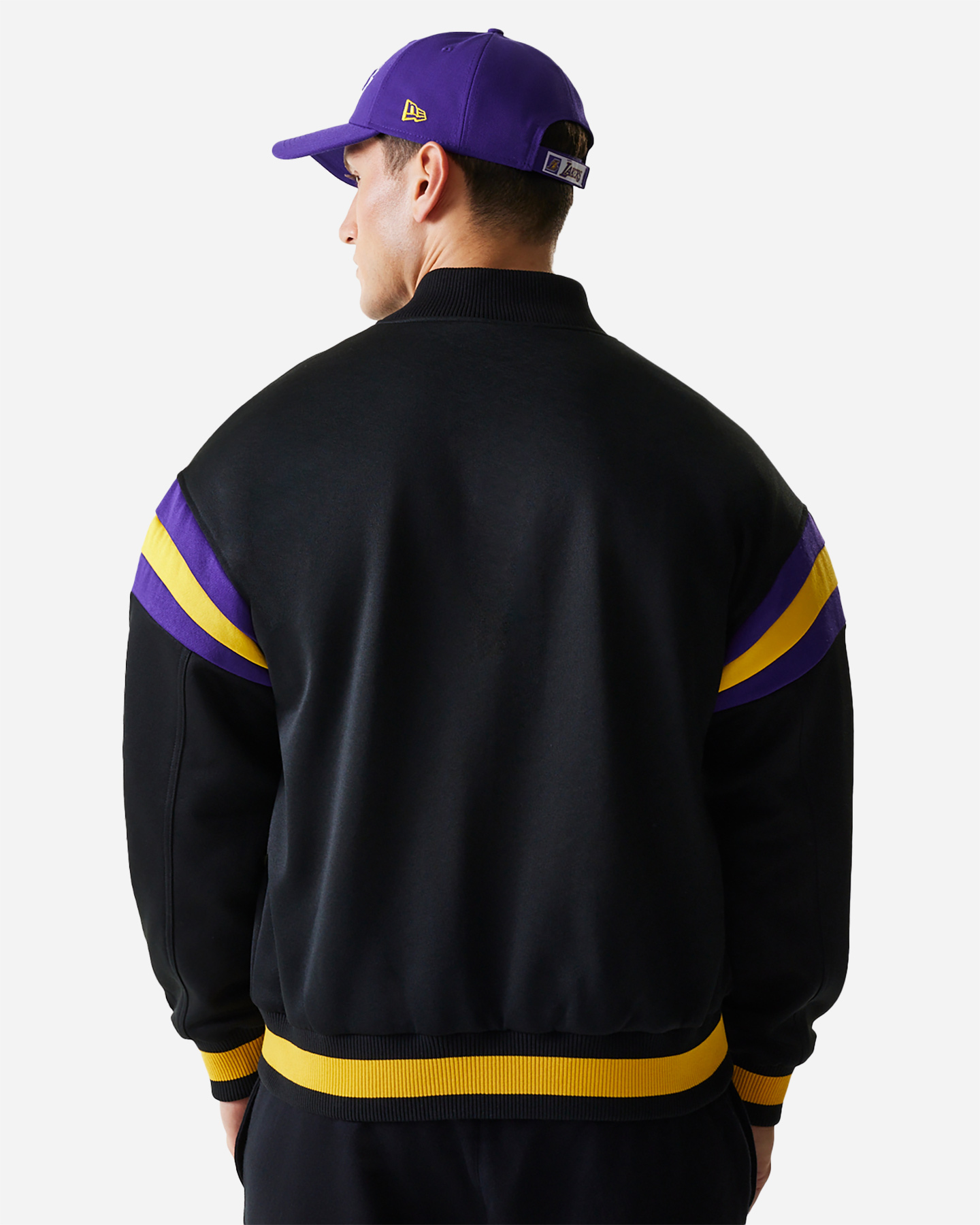 Giacca nba NEW ERA LOS ANGELES LAKERS M - Nero - 1 | Cisalfa Sport