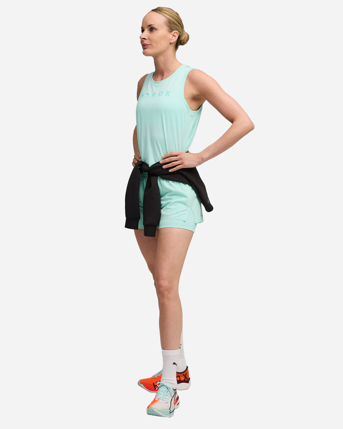 Canotta training PUMA HYROX CLOUDSPUN THERMOADAPT W - Azzurro - 4 | Cisalfa Sport