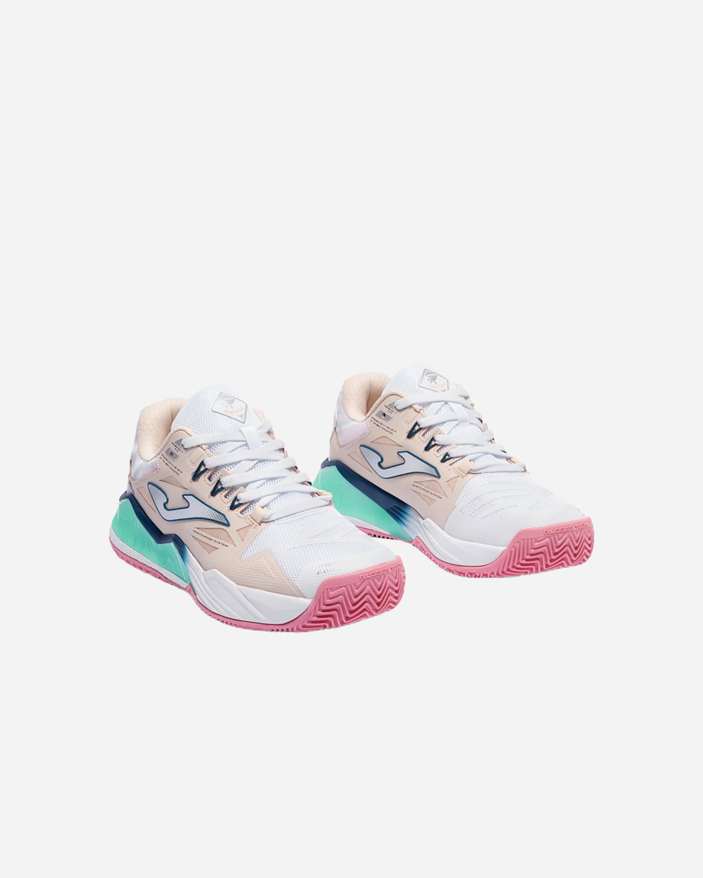 Scarpe padel JOMA SPIN 26 PADEL W - Arancione - 1 | Cisalfa Sport