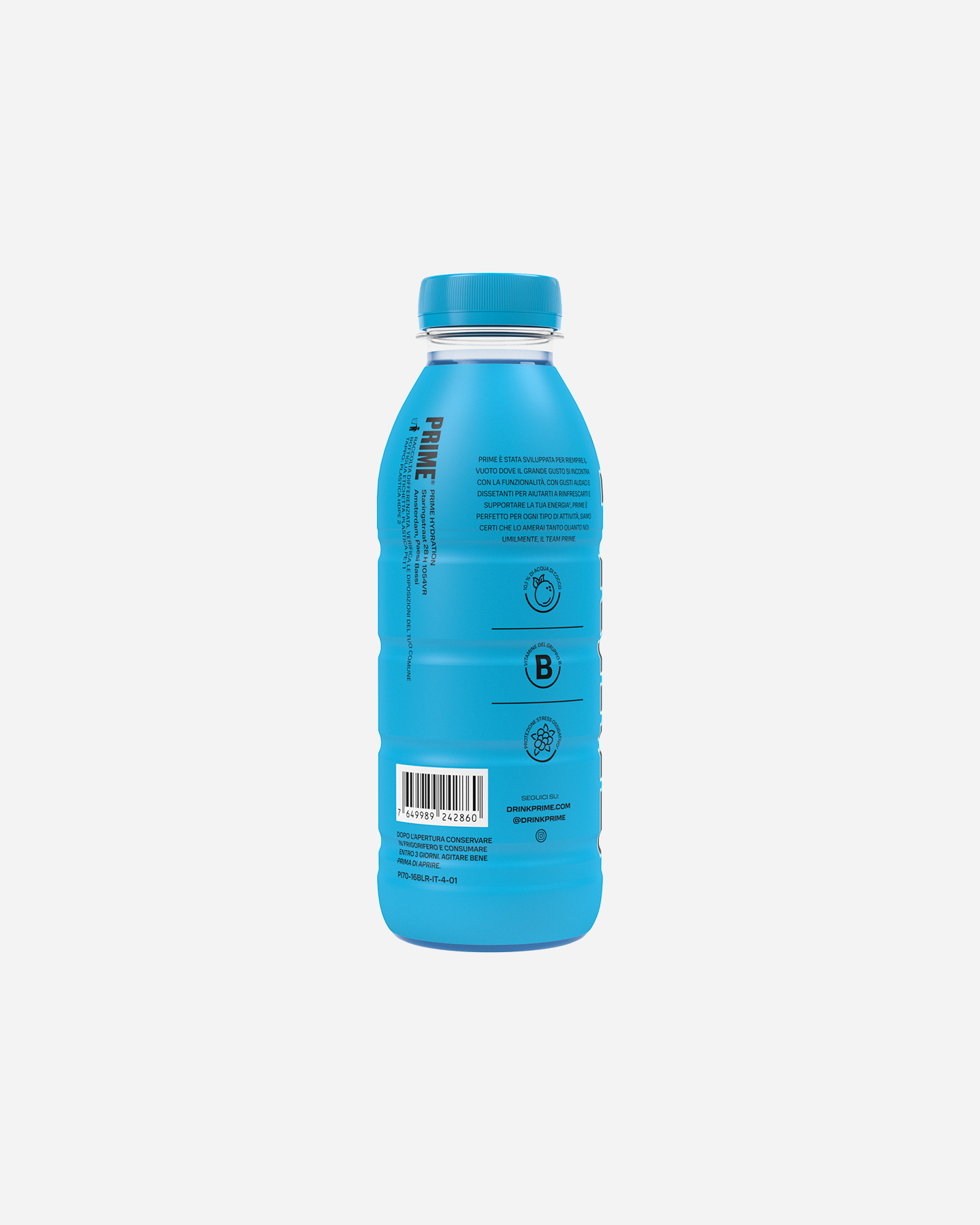 Bevanda PRIME RASPBERRY 500ML  - Rosso - 2 | Cisalfa Sport