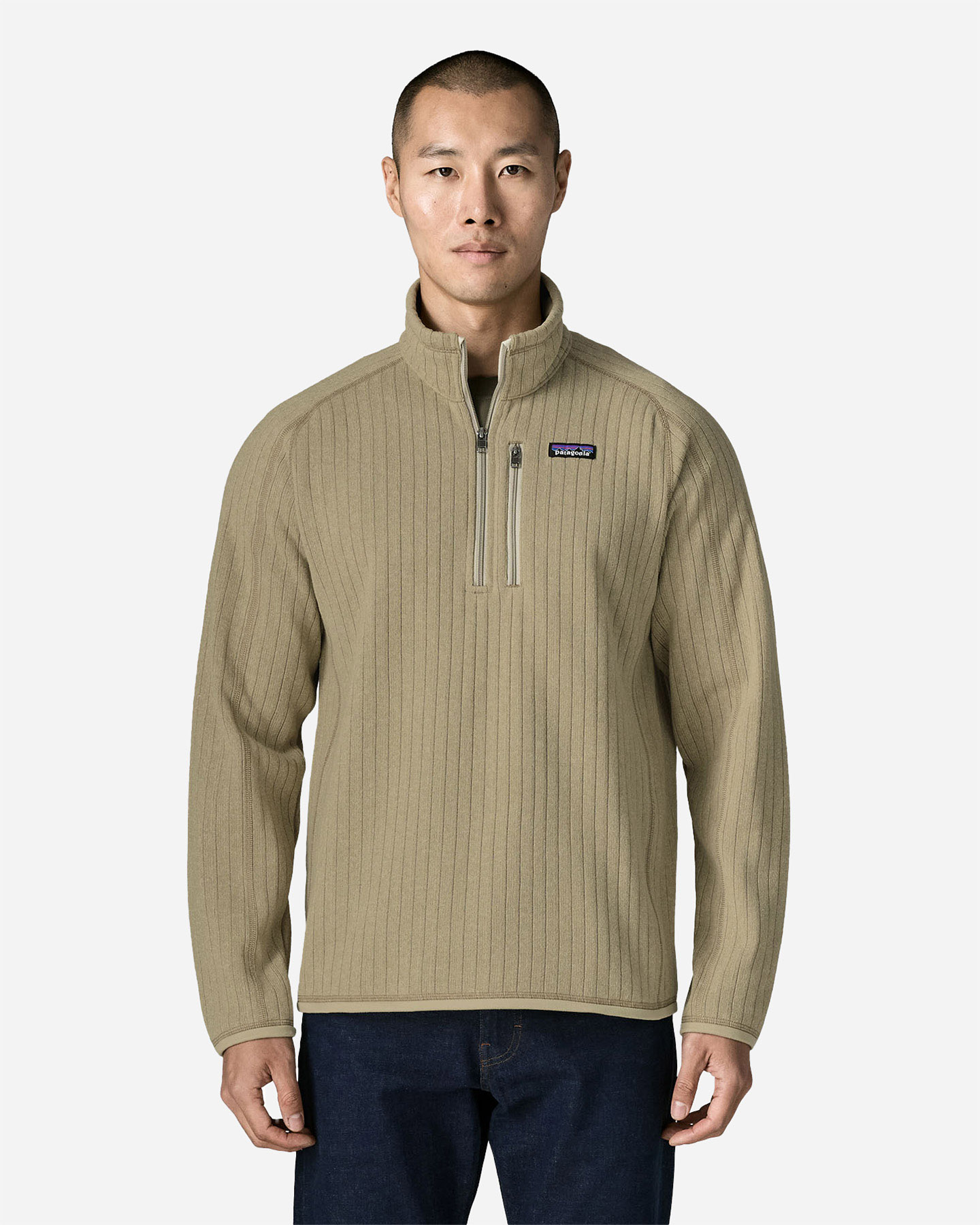 Pile PATAGONIA BETTER SWEATER 1/4 M - Beige - 1 | Cisalfa Sport