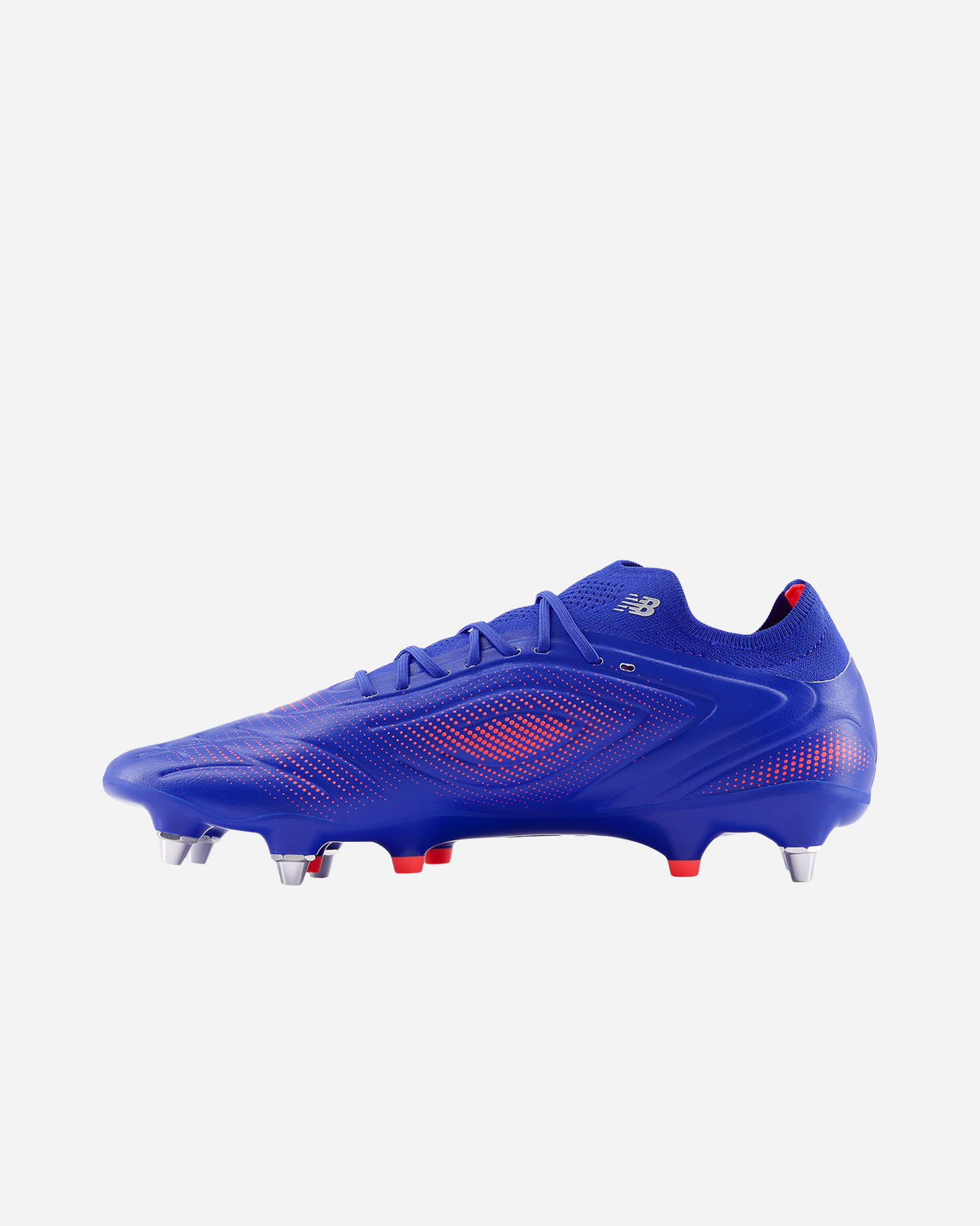Scarpe calcio NEW BALANCE TEKELA PRO LOW LACED SG V5 M - Blu - 4 | Cisalfa Sport