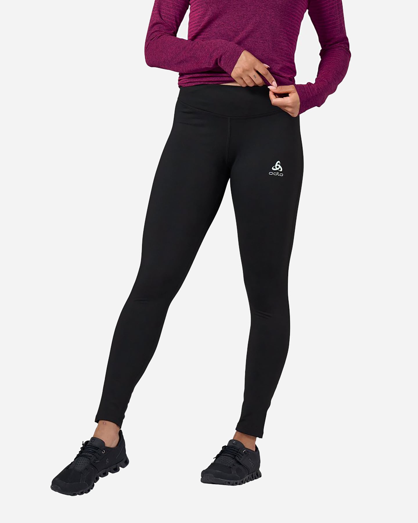 Pantalone outdoor ODLO ESSENTIAL WARM W - Nero - 1 | Cisalfa Sport