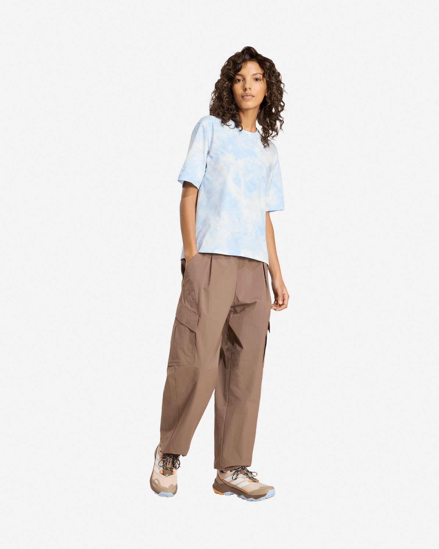 Pantalone outdoor ADIDAS TERREX XPLORIC W - Marrone - 3 | Cisalfa Sport