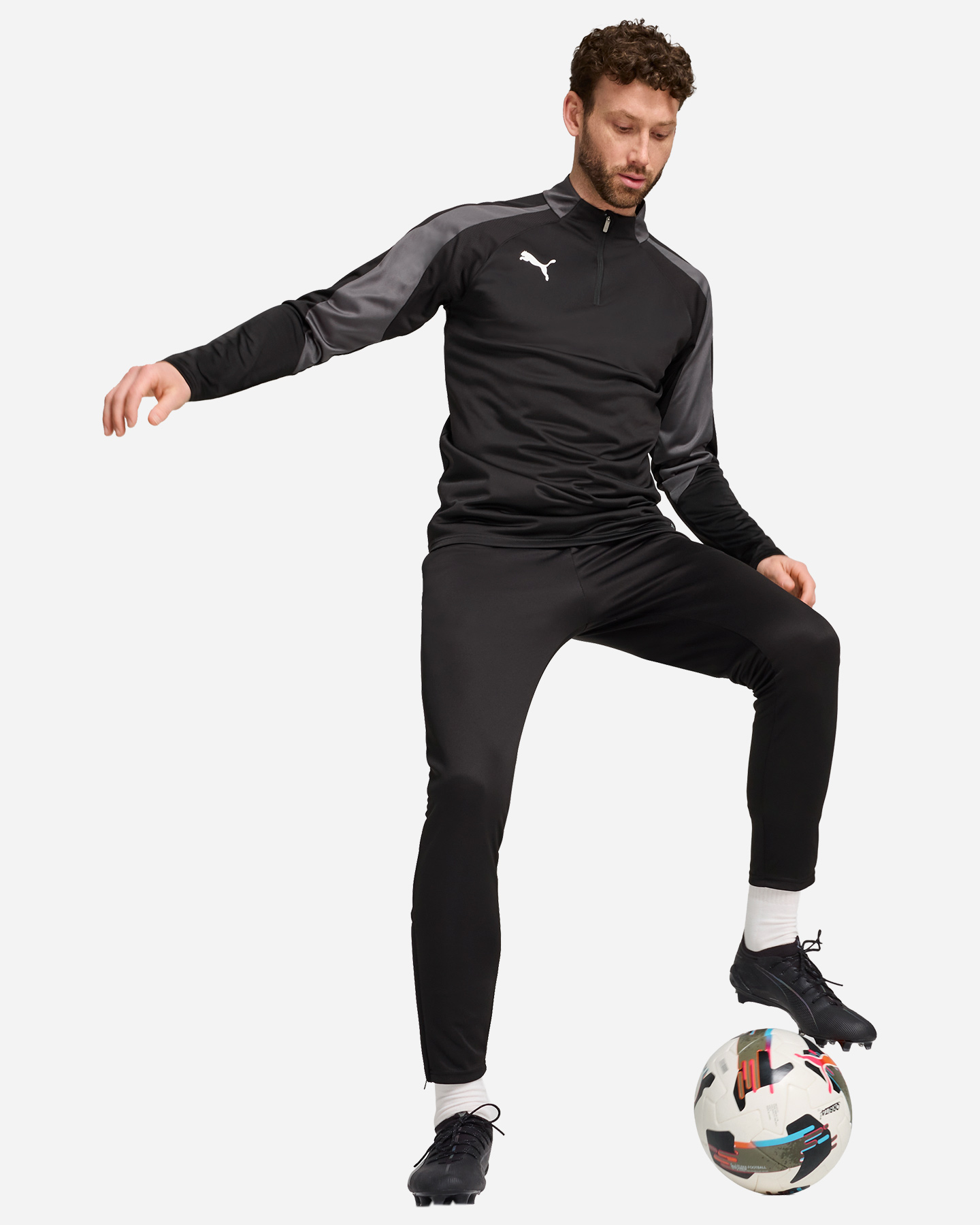 Abbigliamento calcio PUMA INDIVIDUALLIGA M - Nero - 4 | Cisalfa Sport