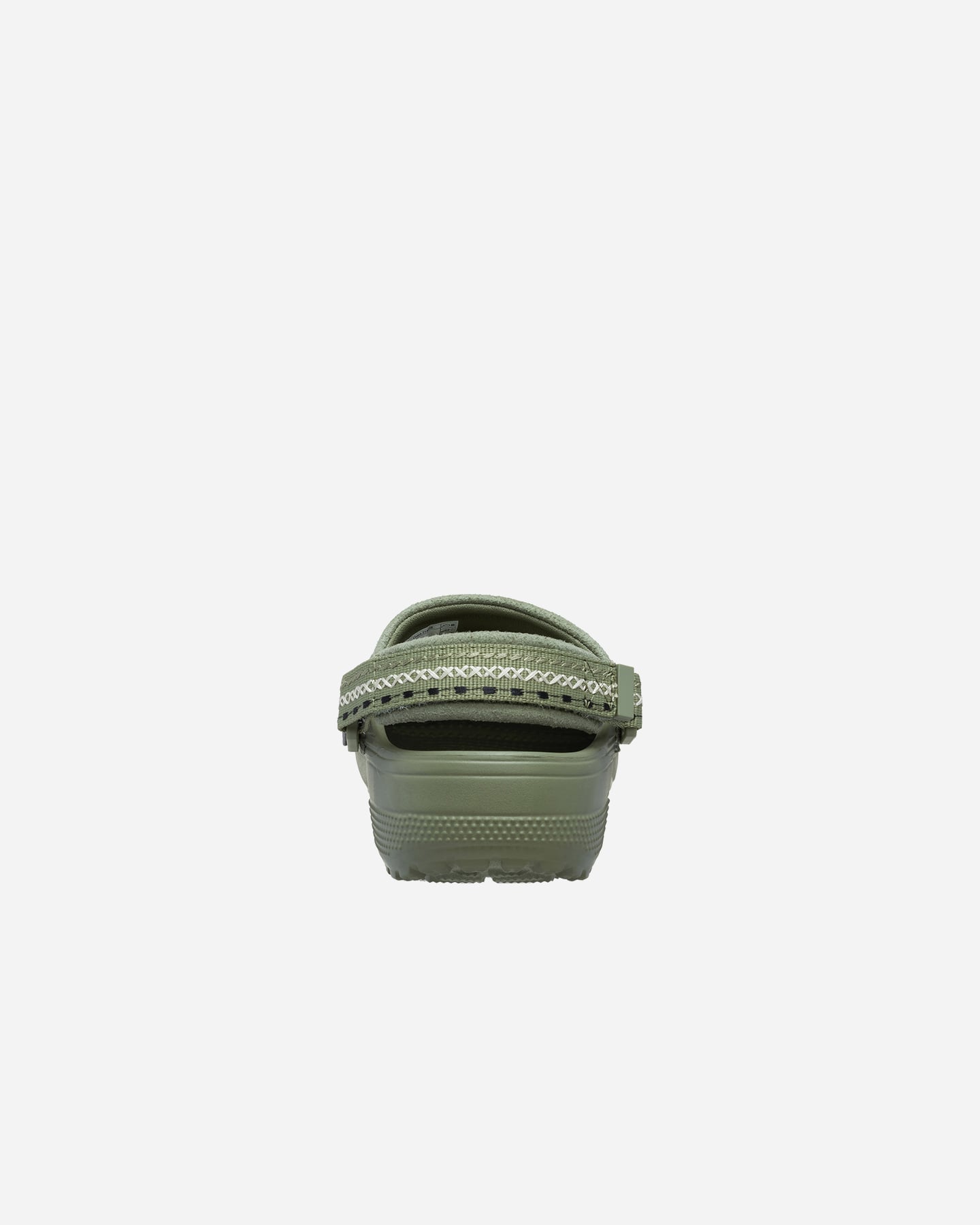 Sandali CROCS CLASSIC CRAFTED VEGAN SUEDE STITCH W - Verde - 4 | Cisalfa Sport