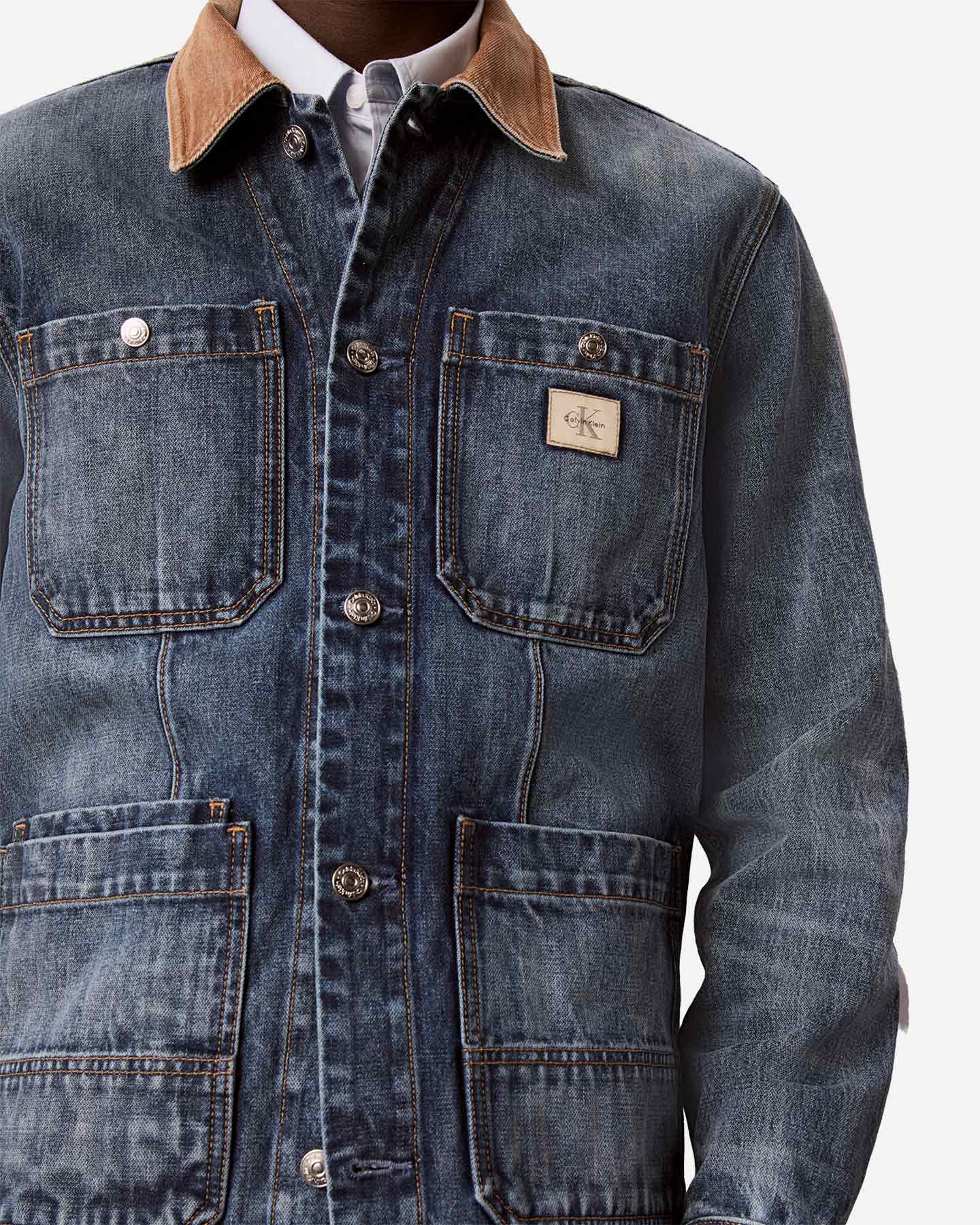 Giubbotto CALVIN KLEIN JEANS CORDUROY M - Denim - 5 | Cisalfa Sport
