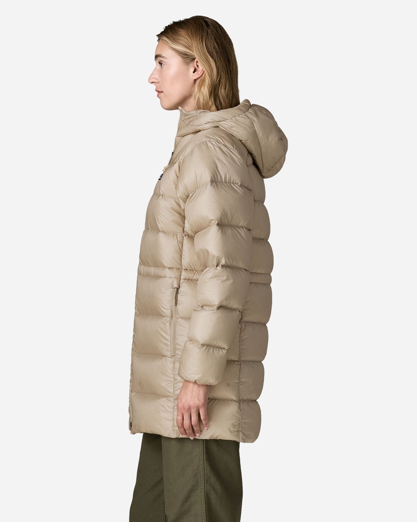 Piumino PATAGONIA FITZ ROY DOWN W - Beige - 1 | Cisalfa Sport