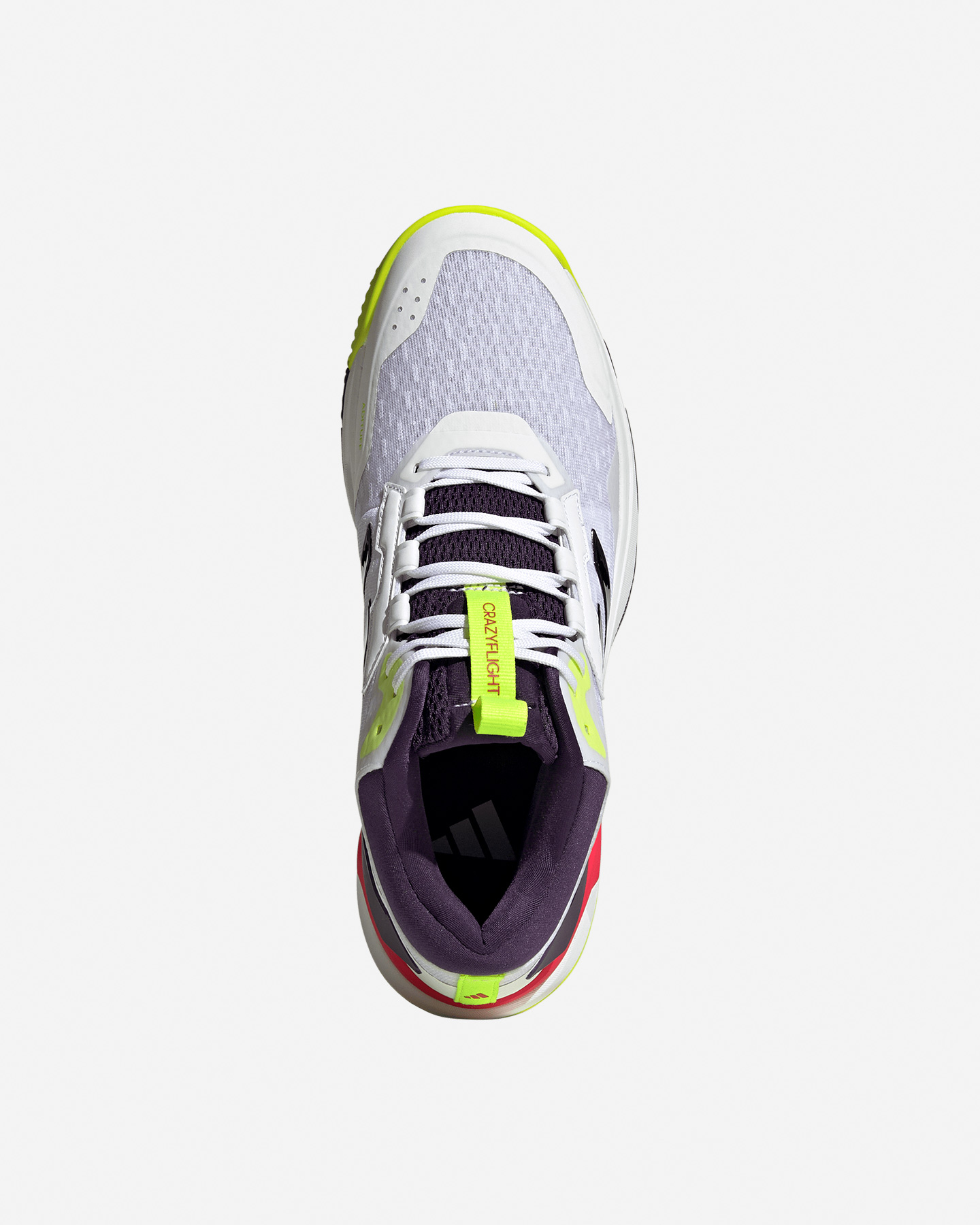 Scarpe volley ADIDAS CRAZYFLIGHT 6 MID M - Bianco - 2 | Cisalfa Sport