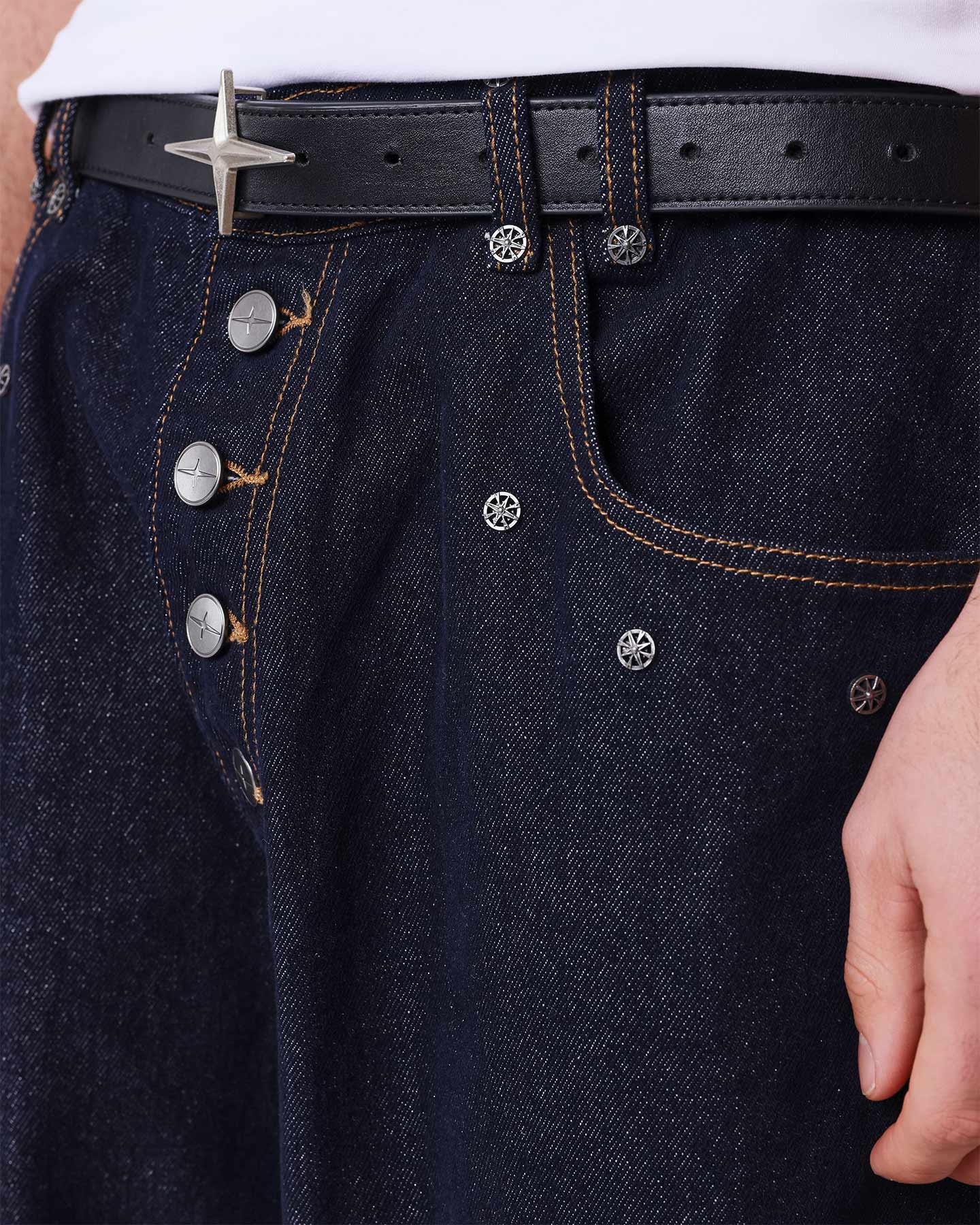 Jeans PROJECT X PARIS BALLOON BASIC LINE M - Blu Navy - 5 | Cisalfa Sport