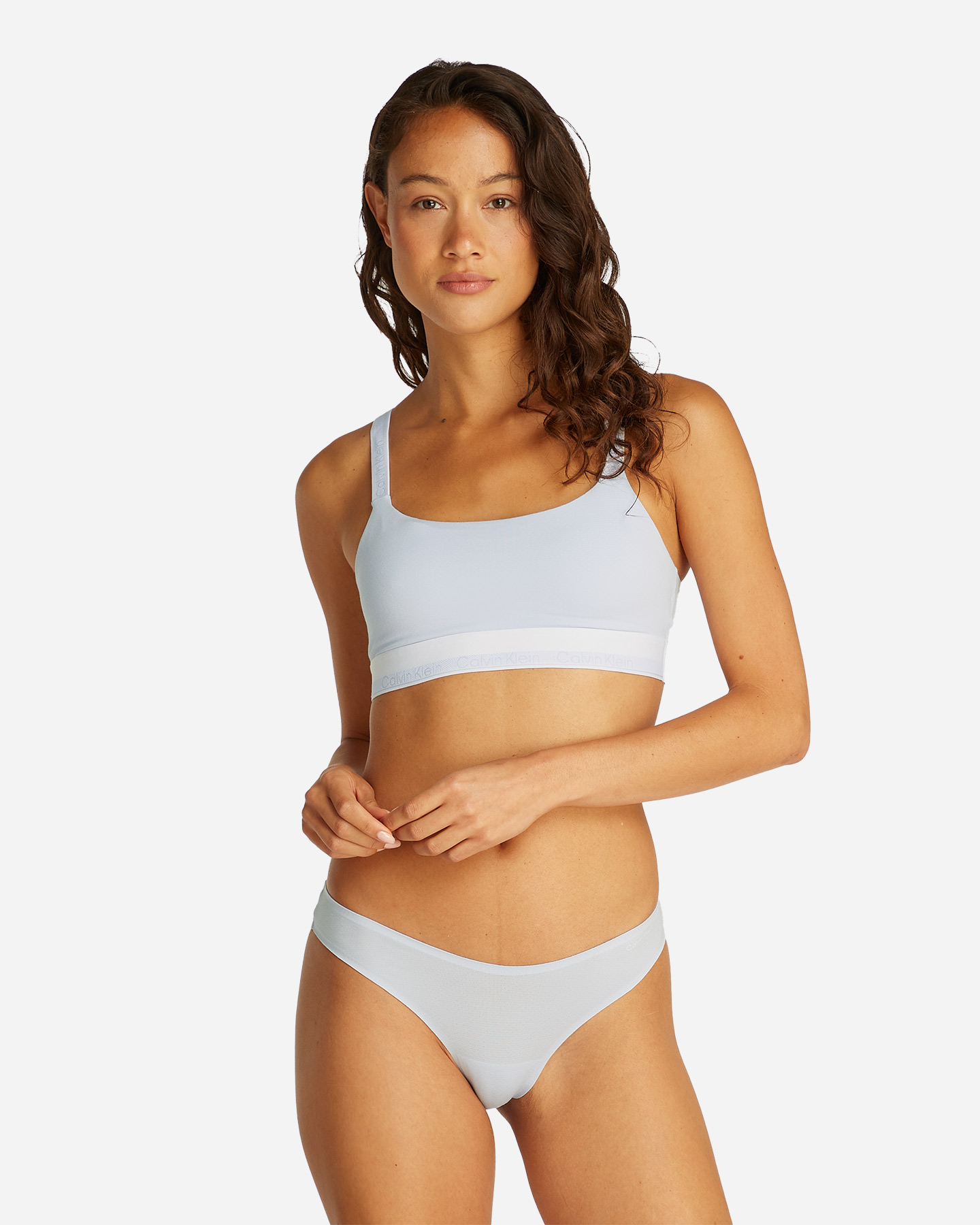 Slip intimo CALVIN KLEIN UNDERWEAR SLIP THONG W - Azzurro - 1 | Cisalfa Sport